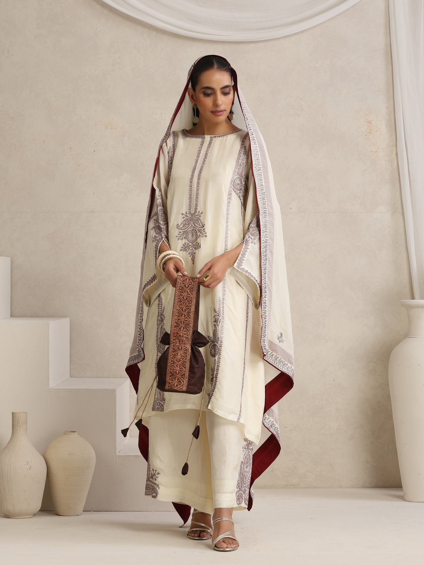 Afsana Brown Potli