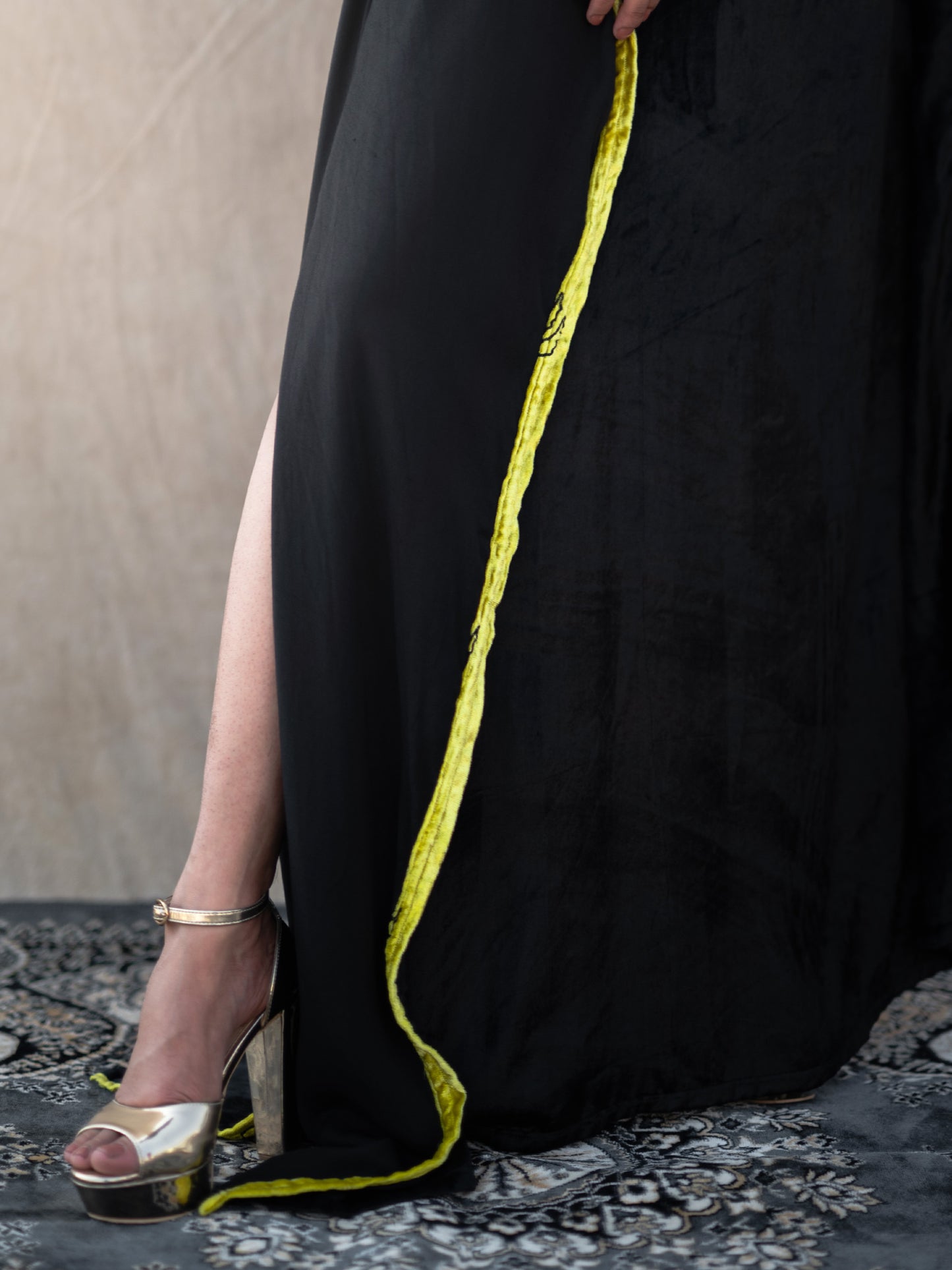 Zoon Black & Neon Kaftan