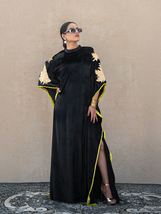 Zoon Black & Neon Kaftan