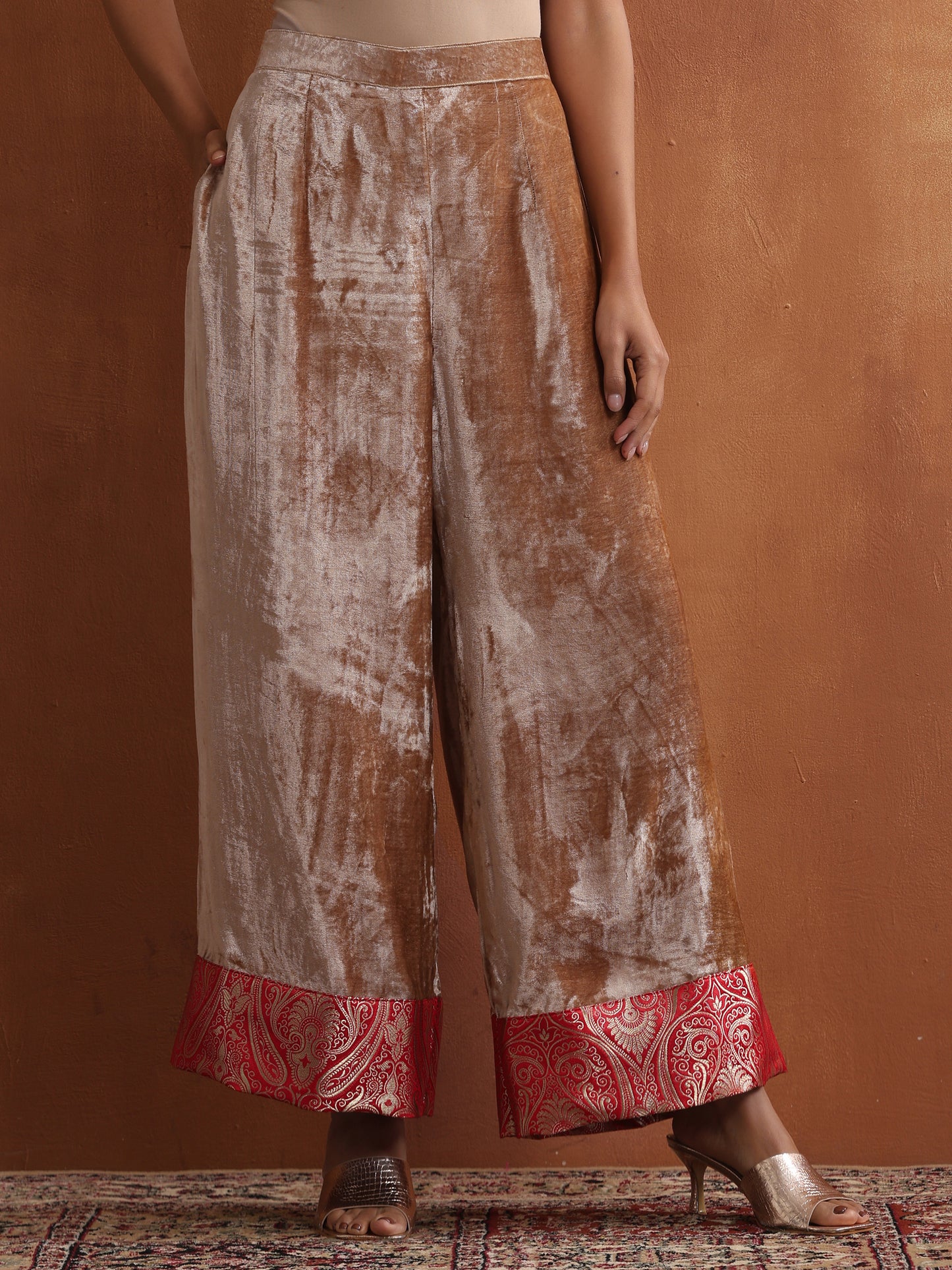 Nishat Dull Golden Co-ord Set