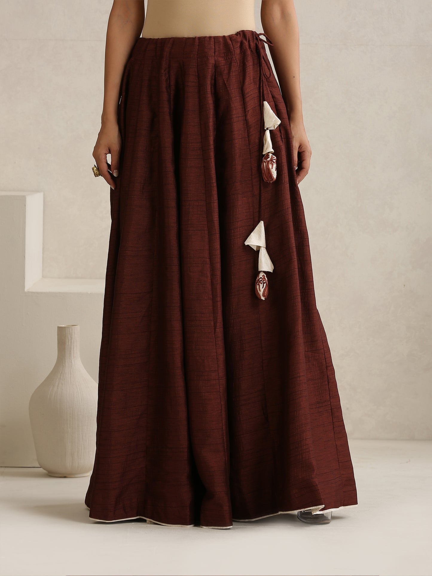 Nargis Brown Lehenga