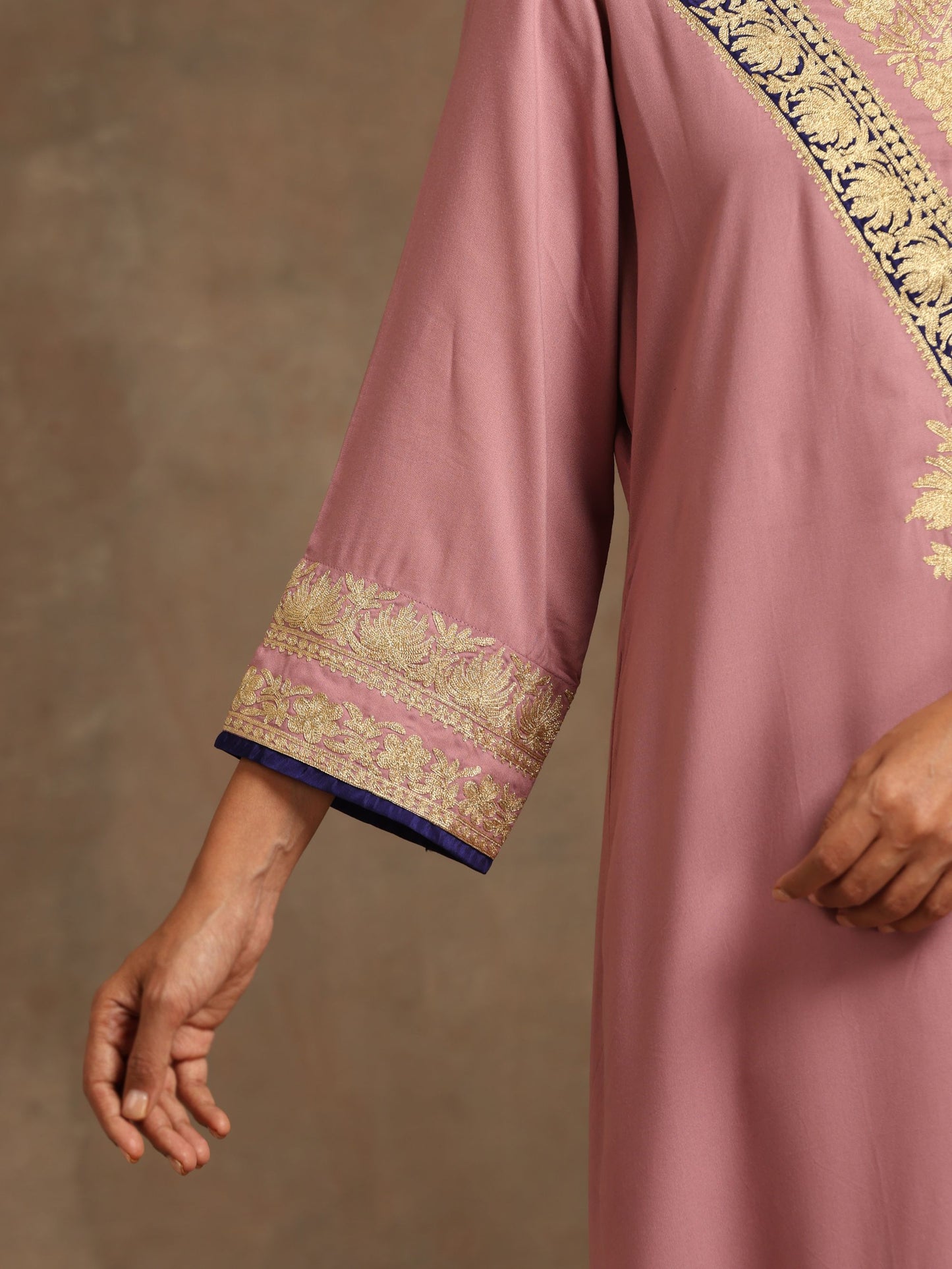 Aghaaz Purple Dress