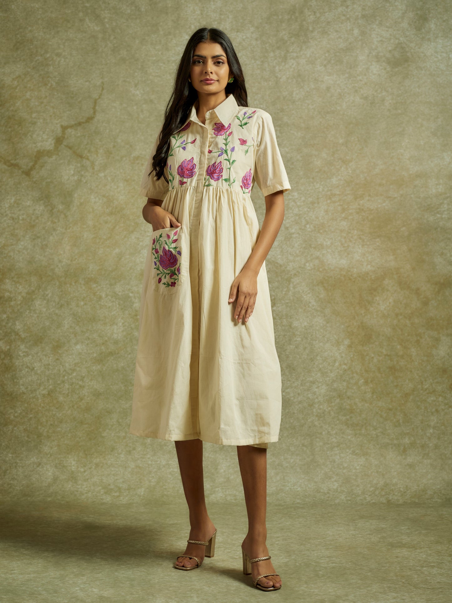 Gul Off-White Dress