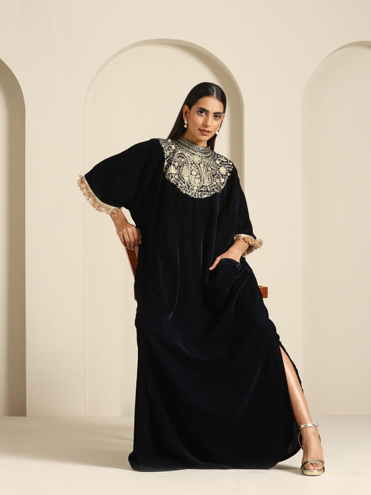 Sheen Blue Kaftan