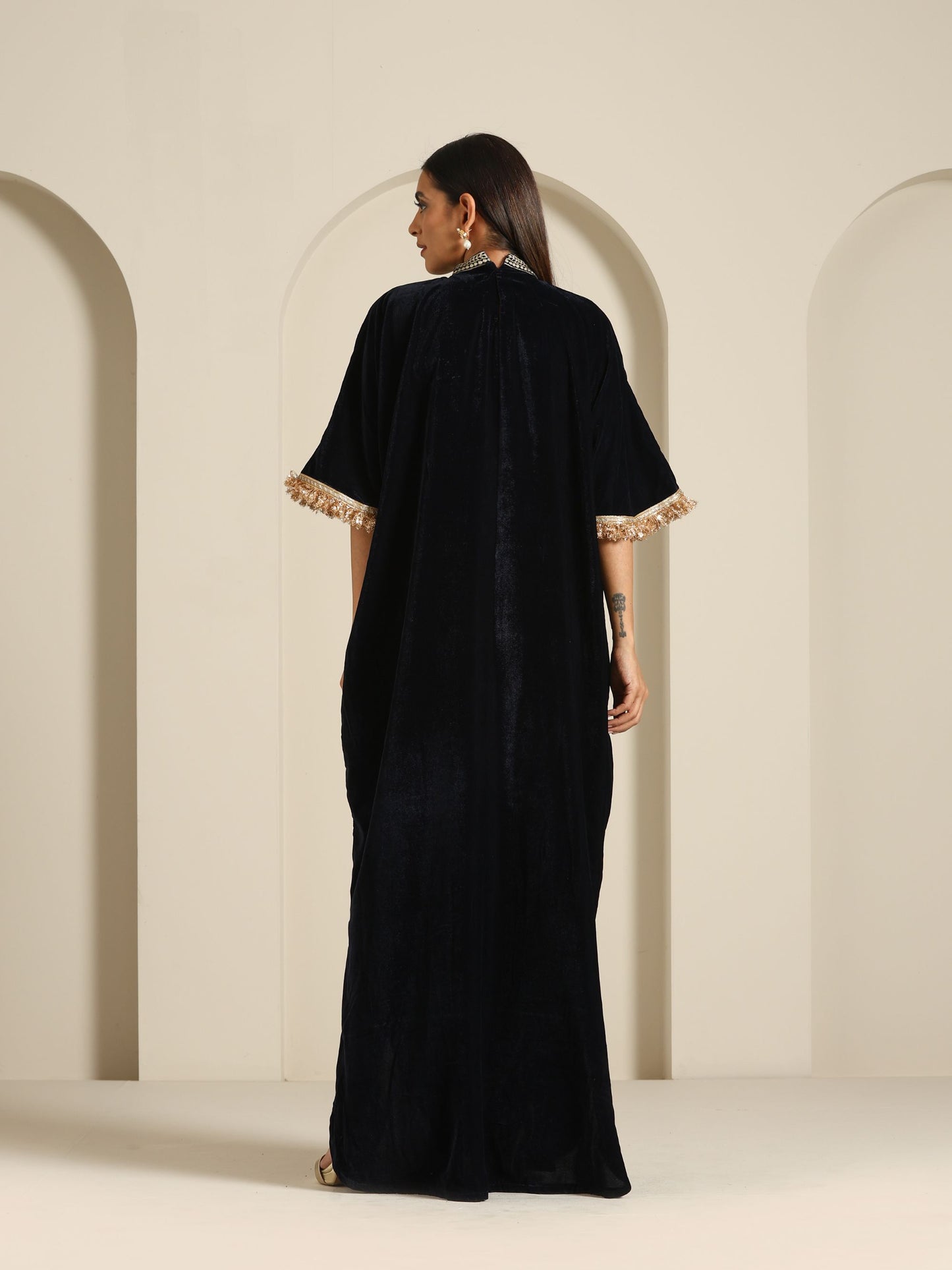 Sheen Blue Kaftan