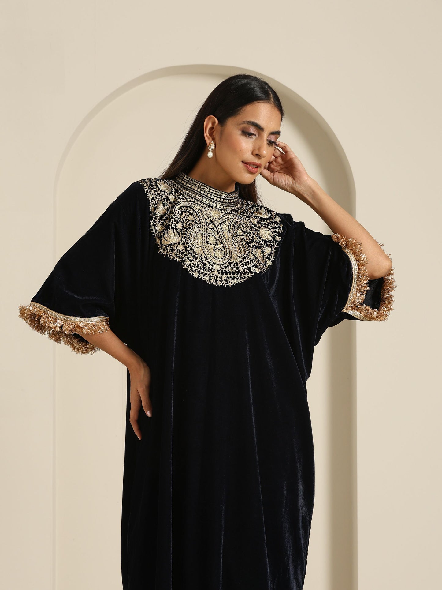 Sheen Blue Kaftan