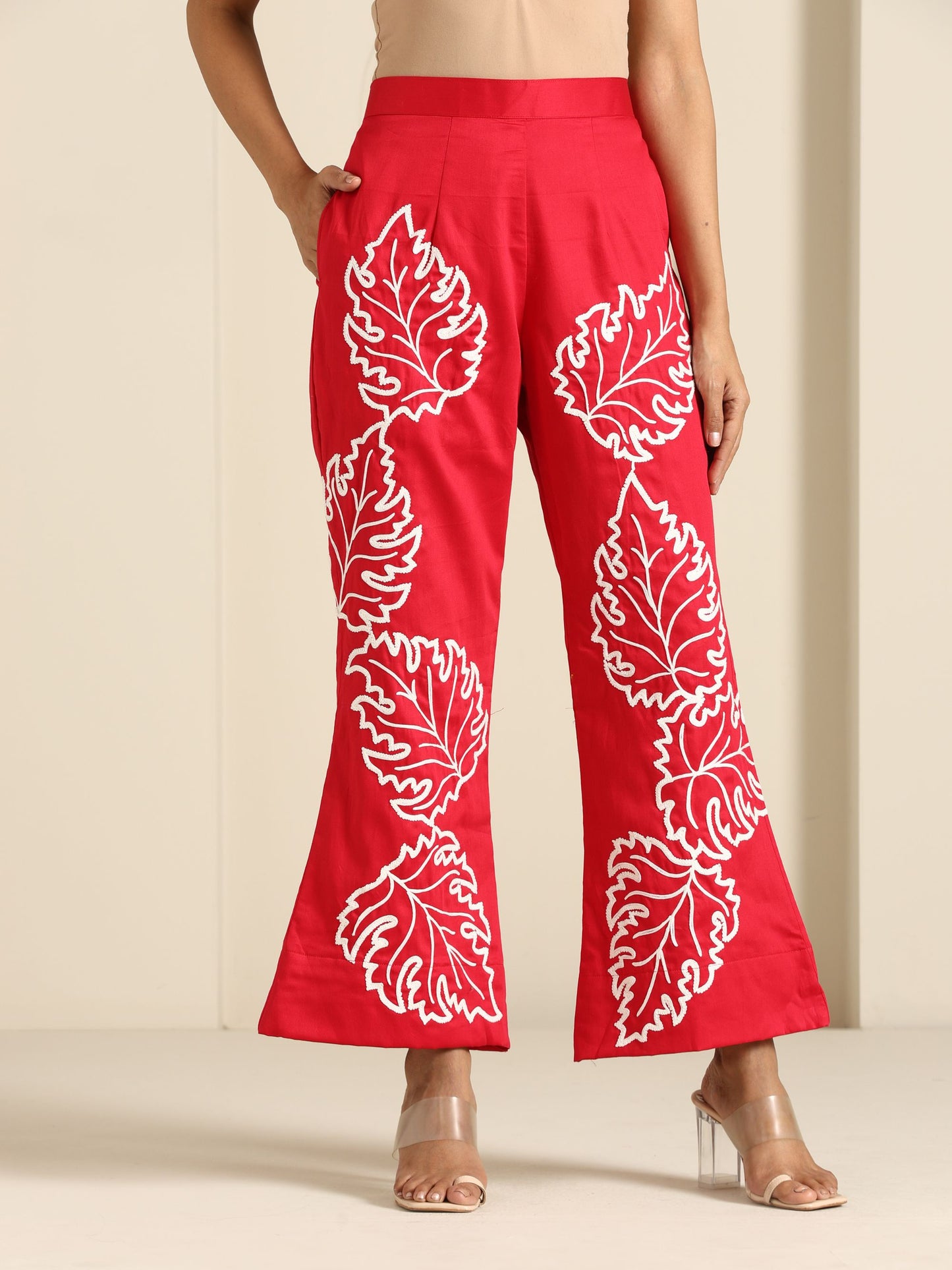 Gul Hot Pink & White Pant Set