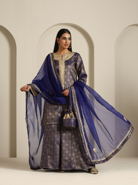 Gul Brocade Suit Set