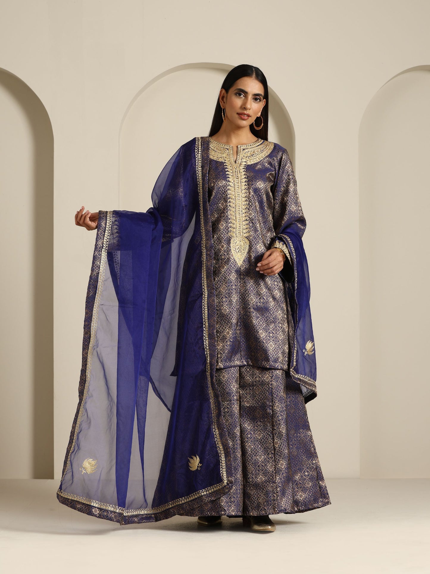 Gul Brocade Suit Set
