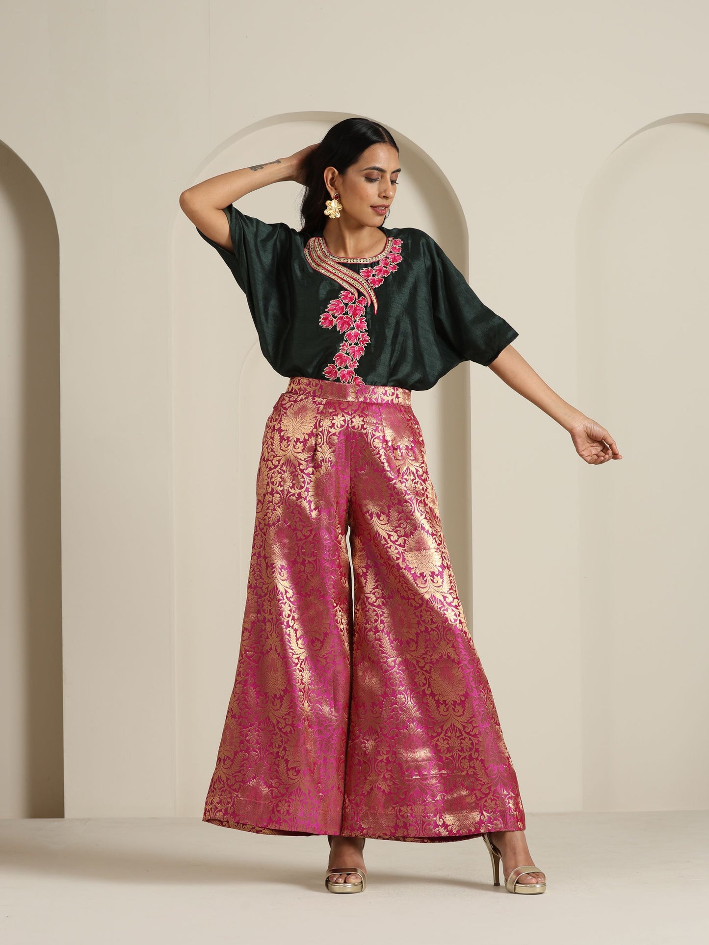 Rang Brocade Pant Set