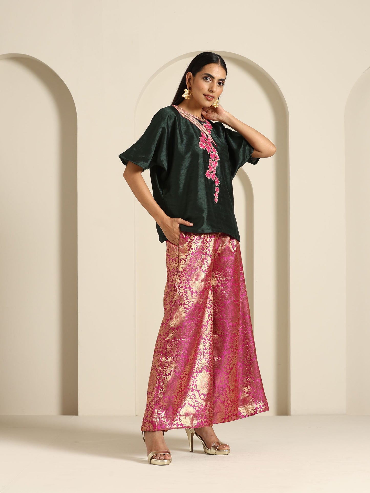 Rang Brocade Pant Set