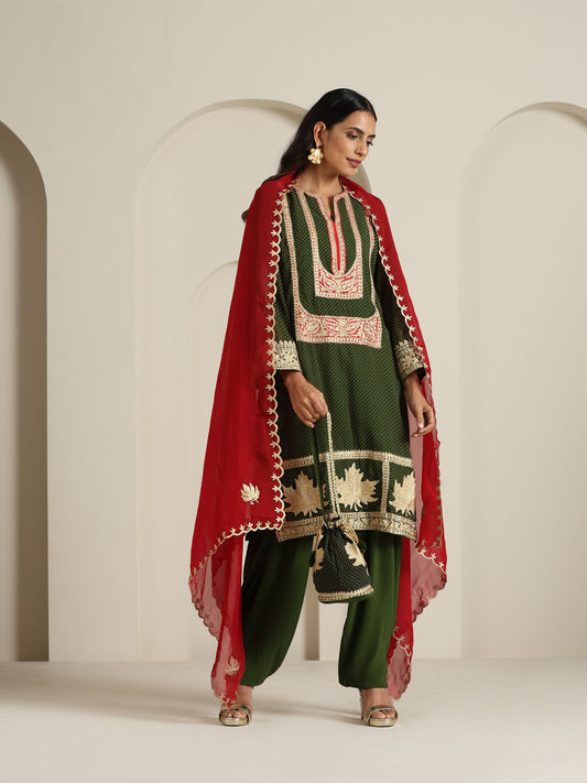 Rang Polka Dot Suit Set