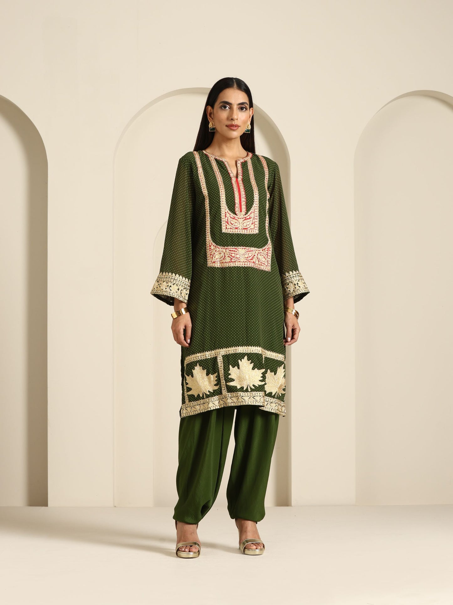 Rang Polka Dot Suit Set