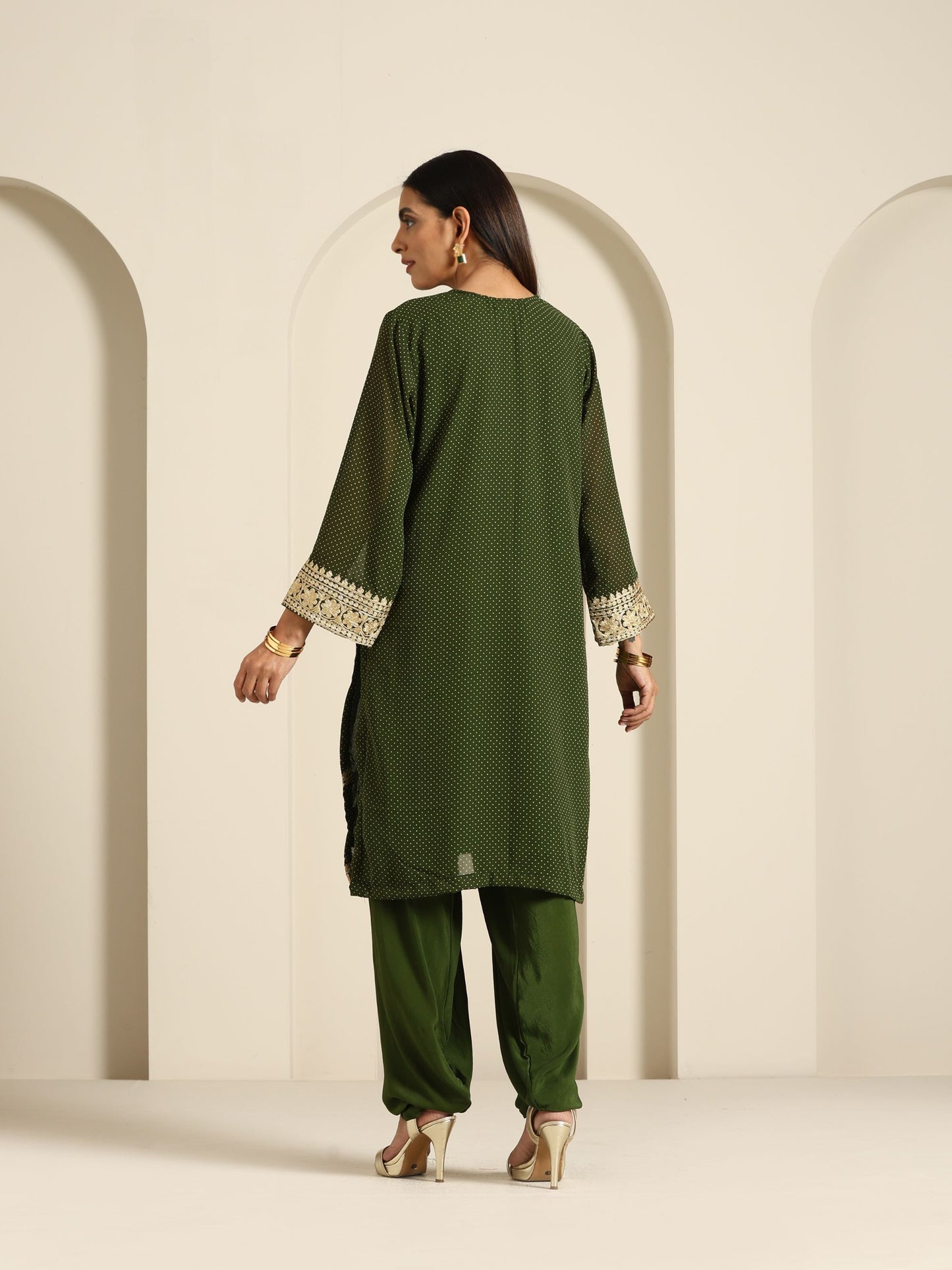 Rang Polka Dot Suit Set