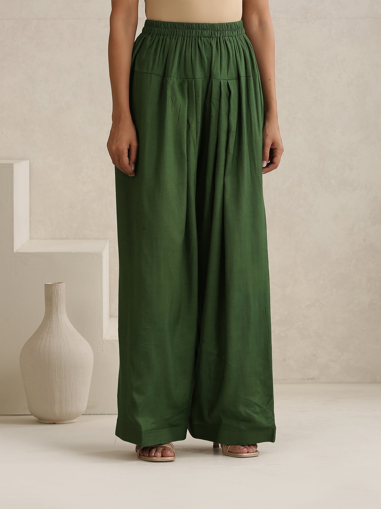 Nargis Green Farshi Salwar Suit Set