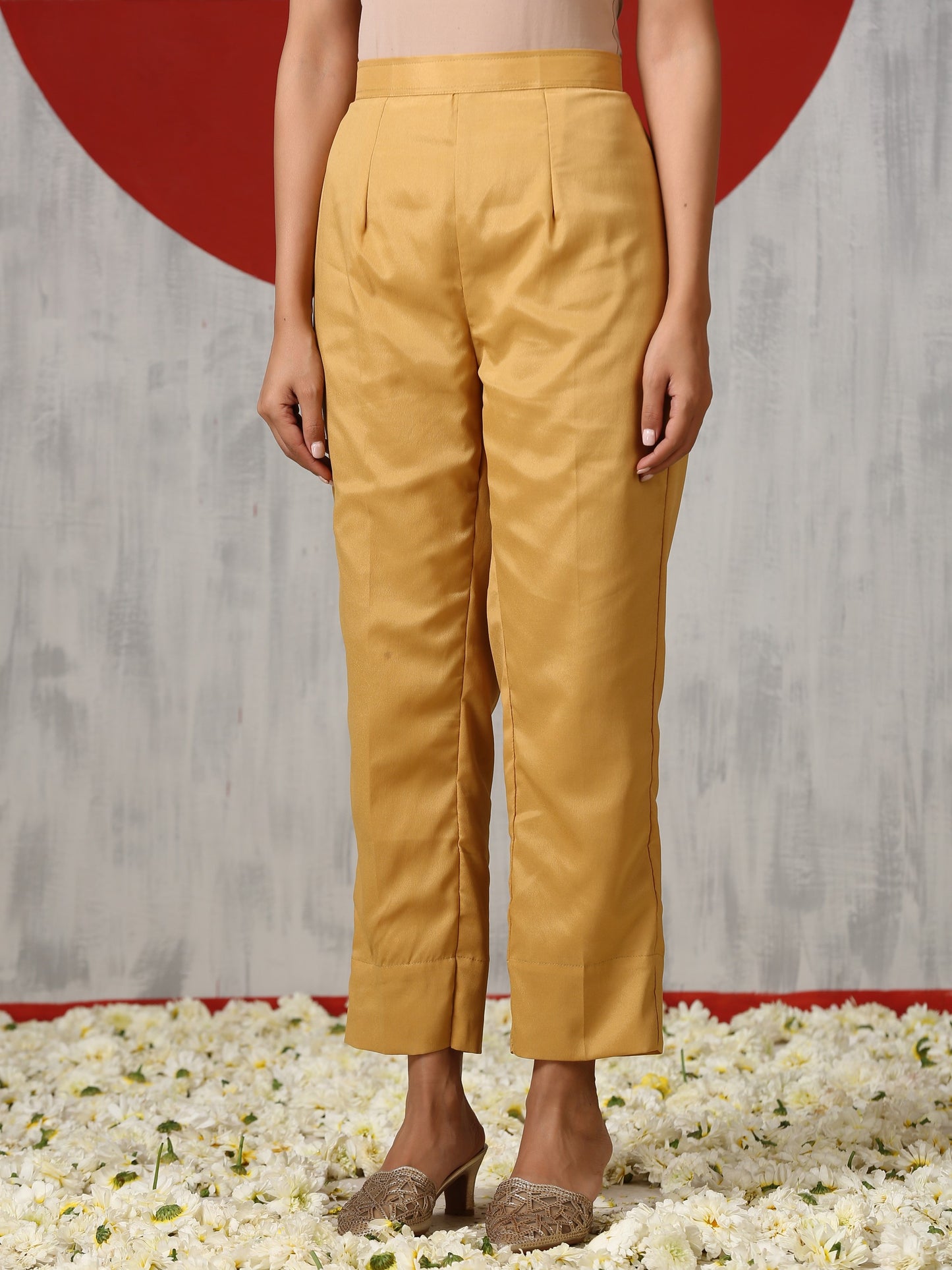 Makhmal Green Tilla Pheran Set