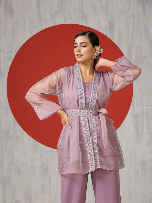 Jashn Lilac Co-ord Set