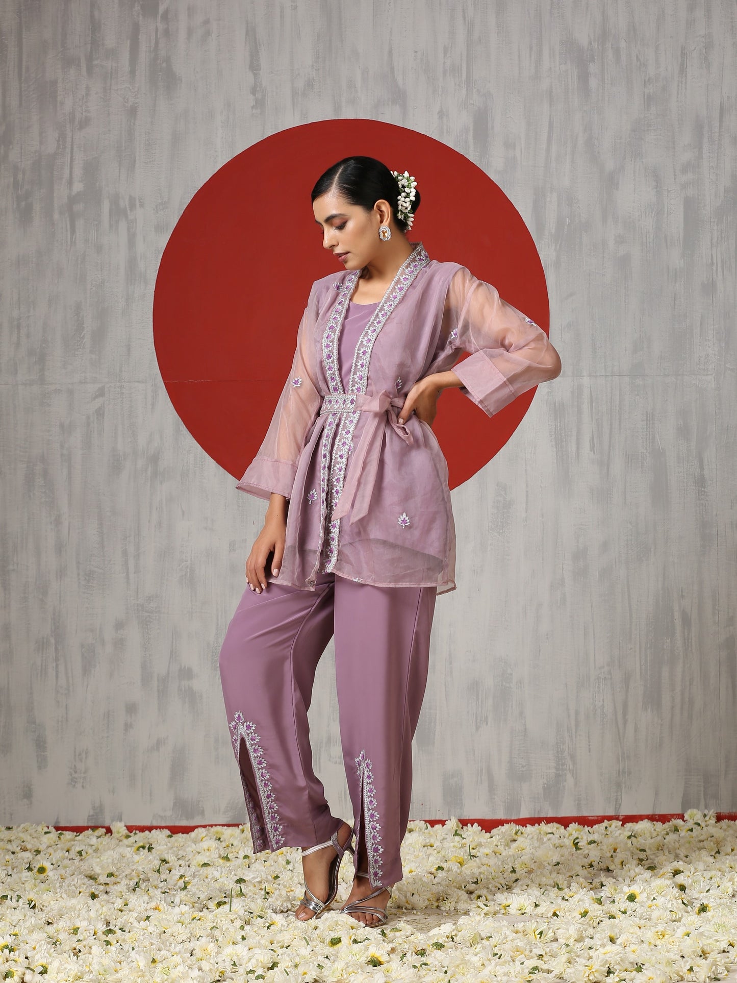 Jashn Lilac Co-ord Set