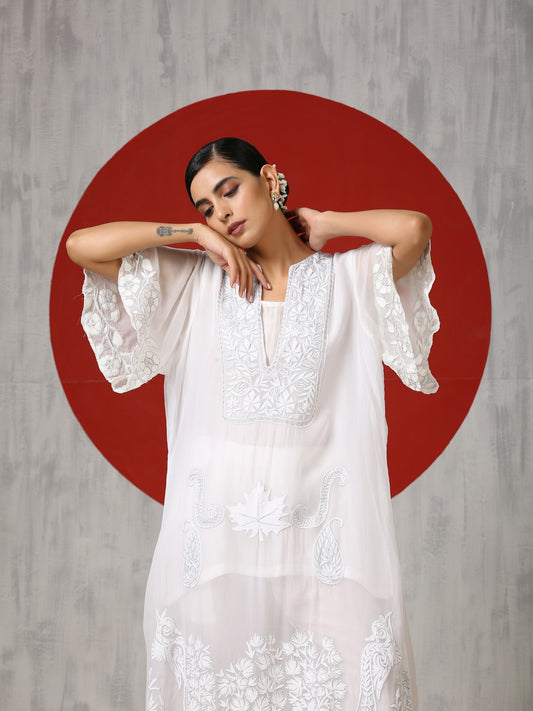 Jashn White Kurta Set