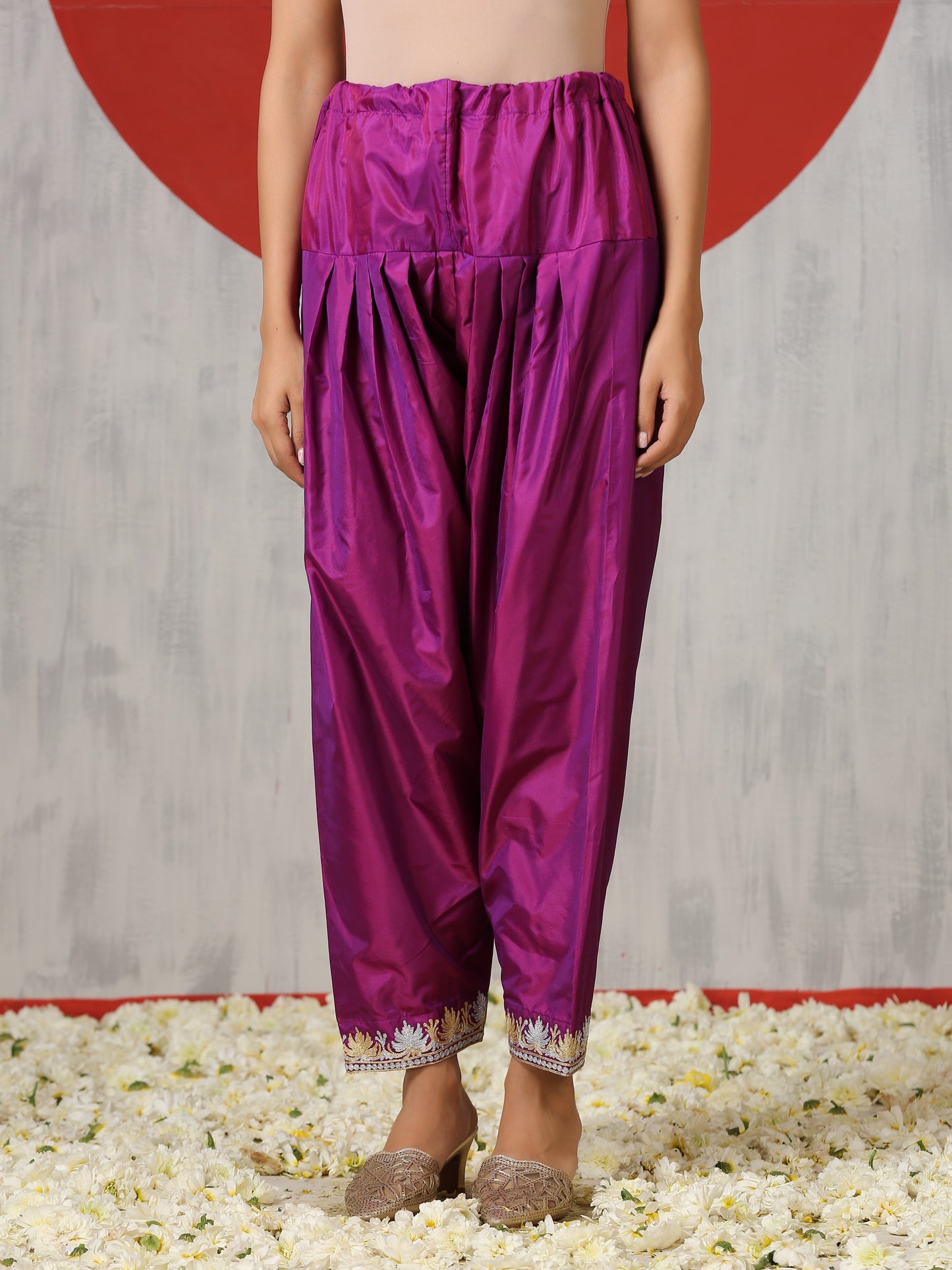 Makhmal Frock Suit Set with Salwar