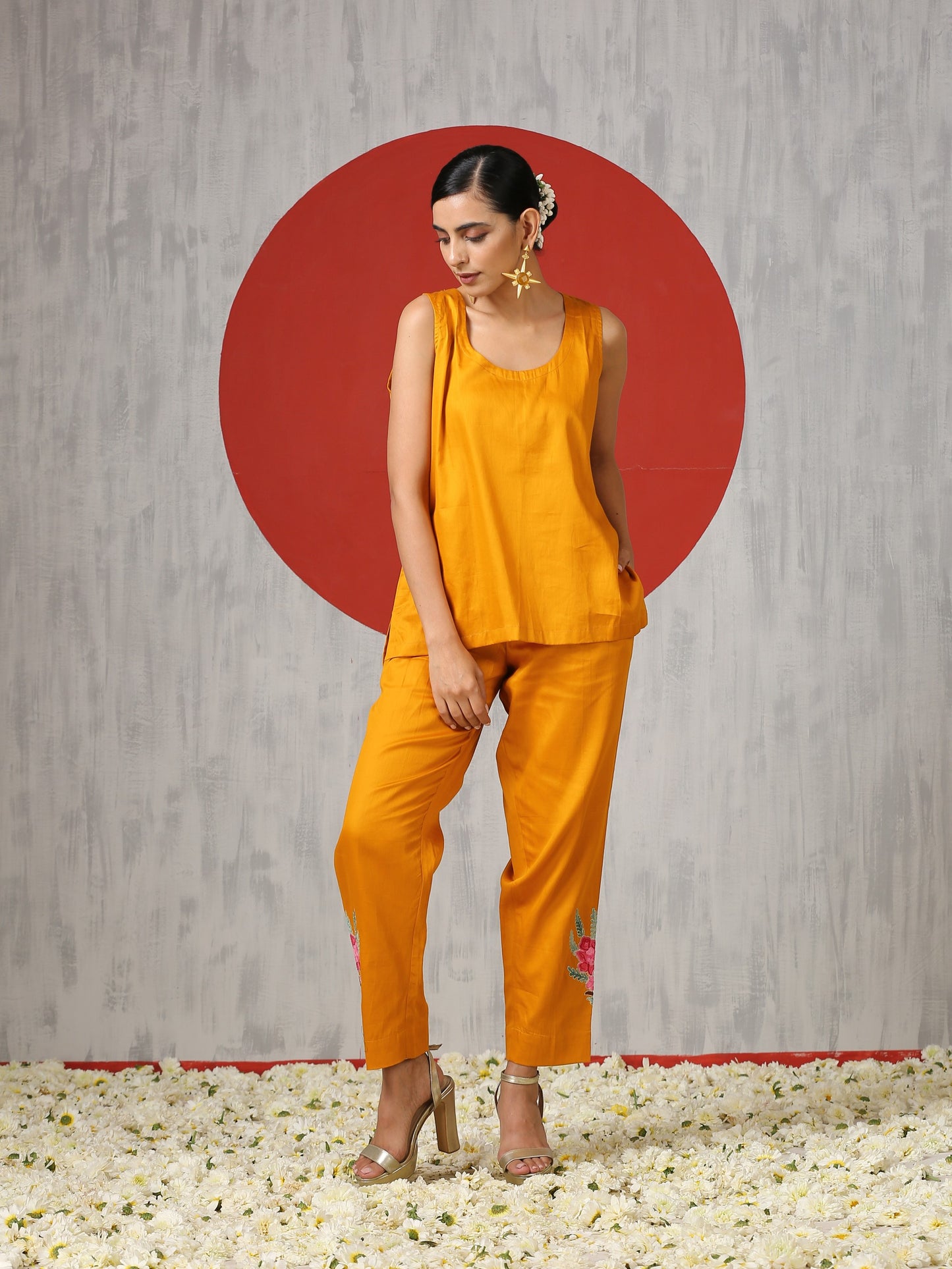 Jashn Organza Drape Co-ord Set