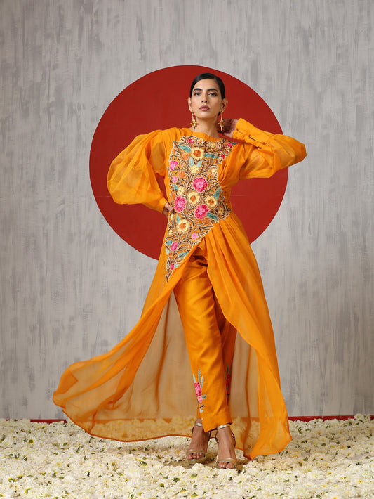 Jashn Organza Drape Co-ord Set