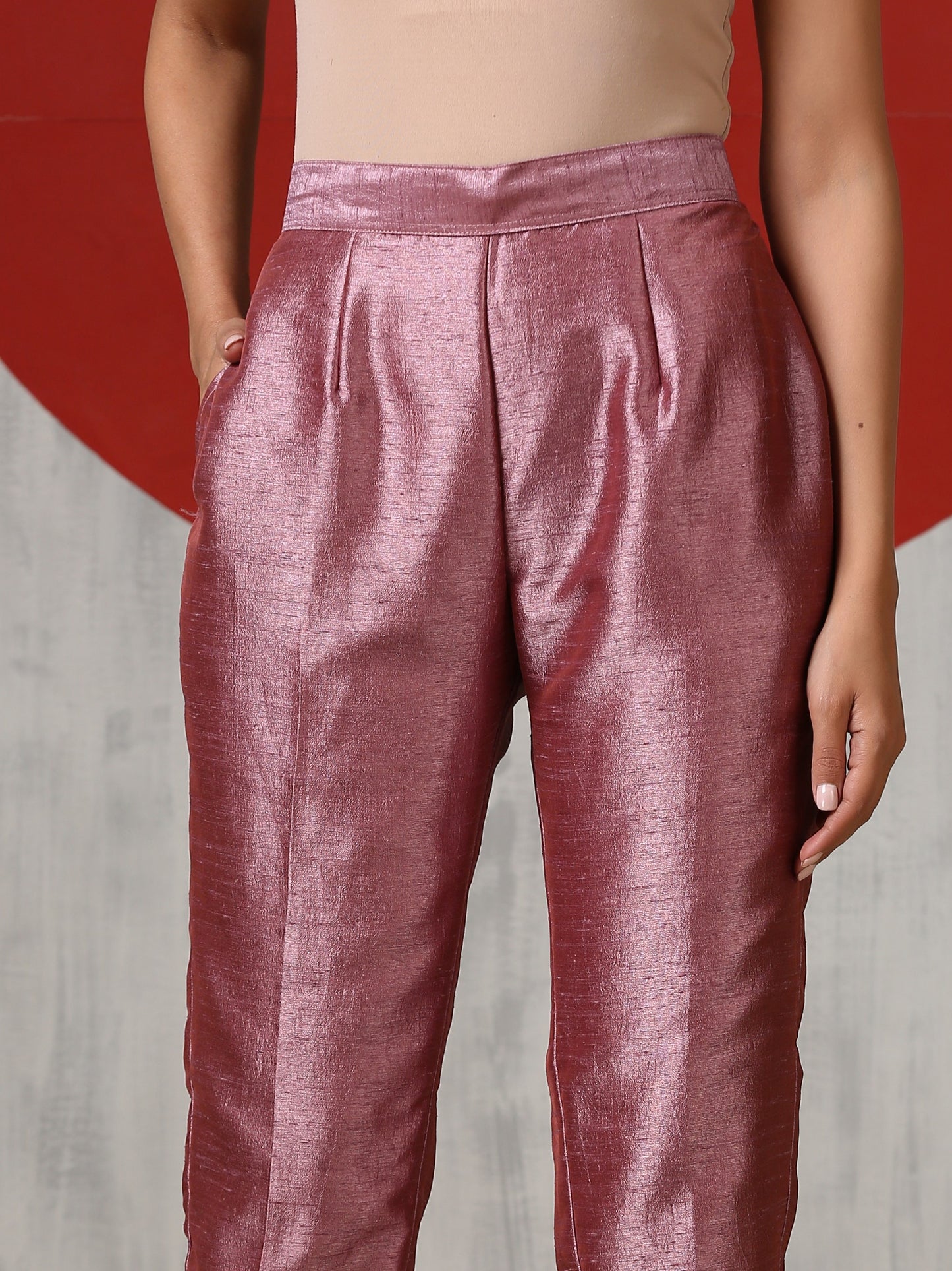 Jashn Raw Silk Co-ord Set