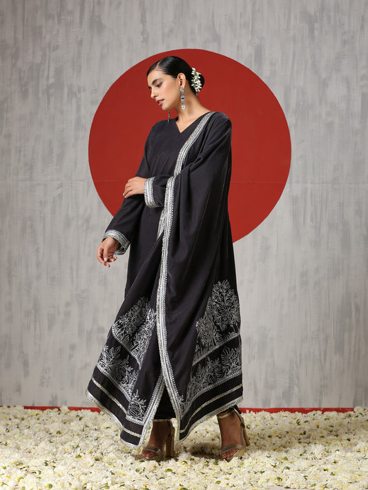 Makhmal Velvet Grey Suit