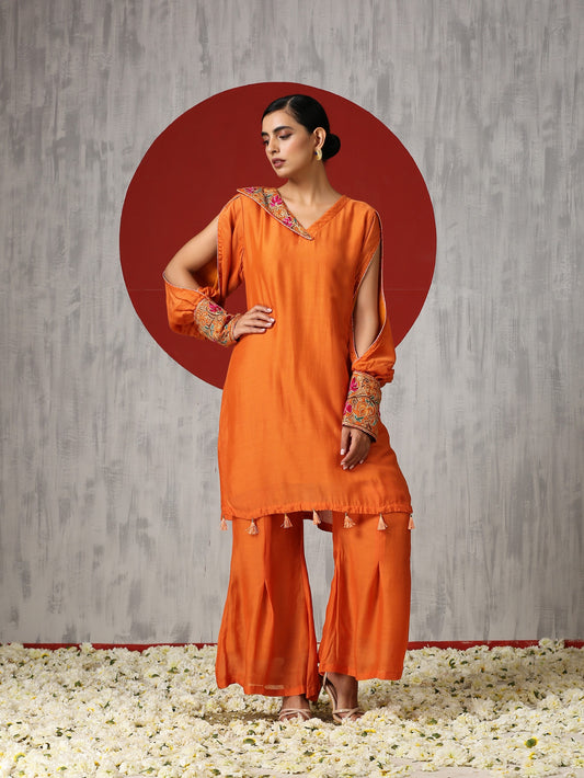 Jashn Rust Co-ord Set