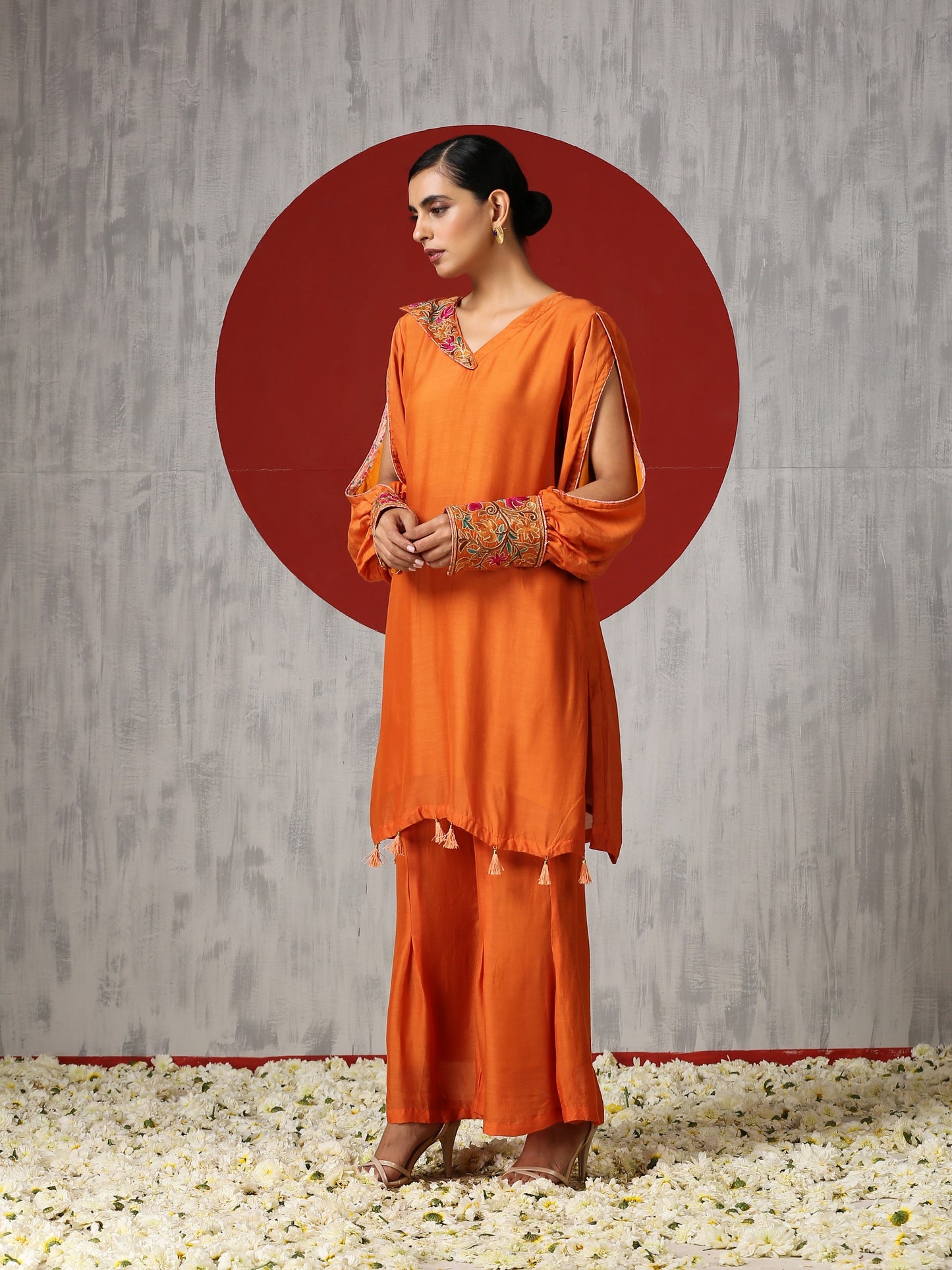 Jashn Rust Co-ord Set