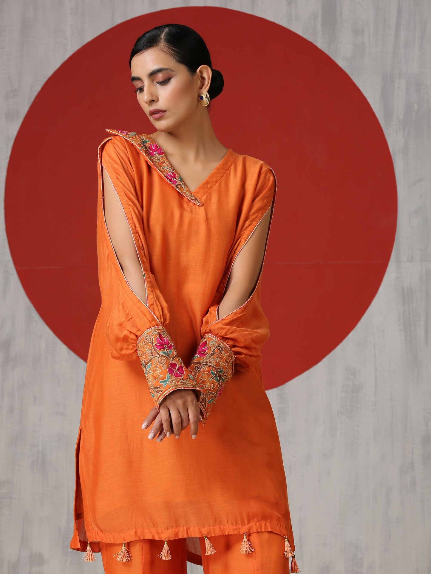 Jashn Rust Co-ord Set