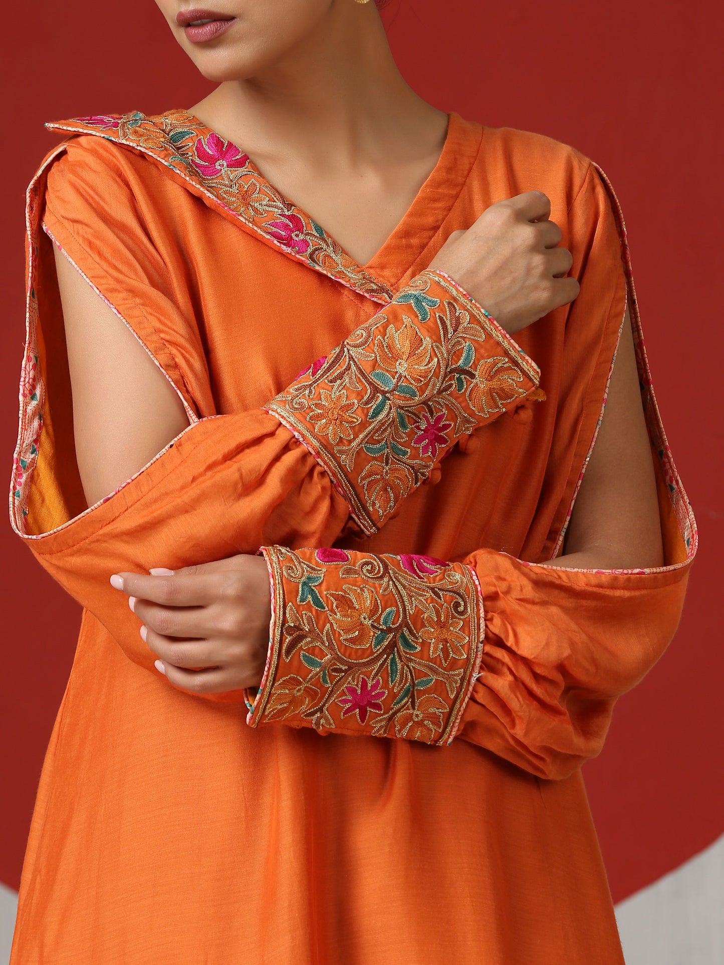 Jashn Rust Co-ord Set