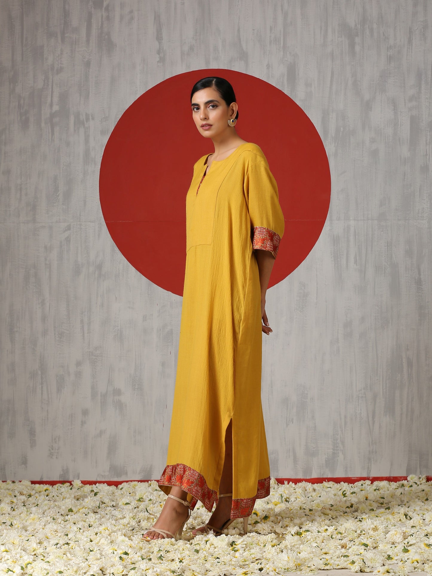 Makhmal Pashmina Dress