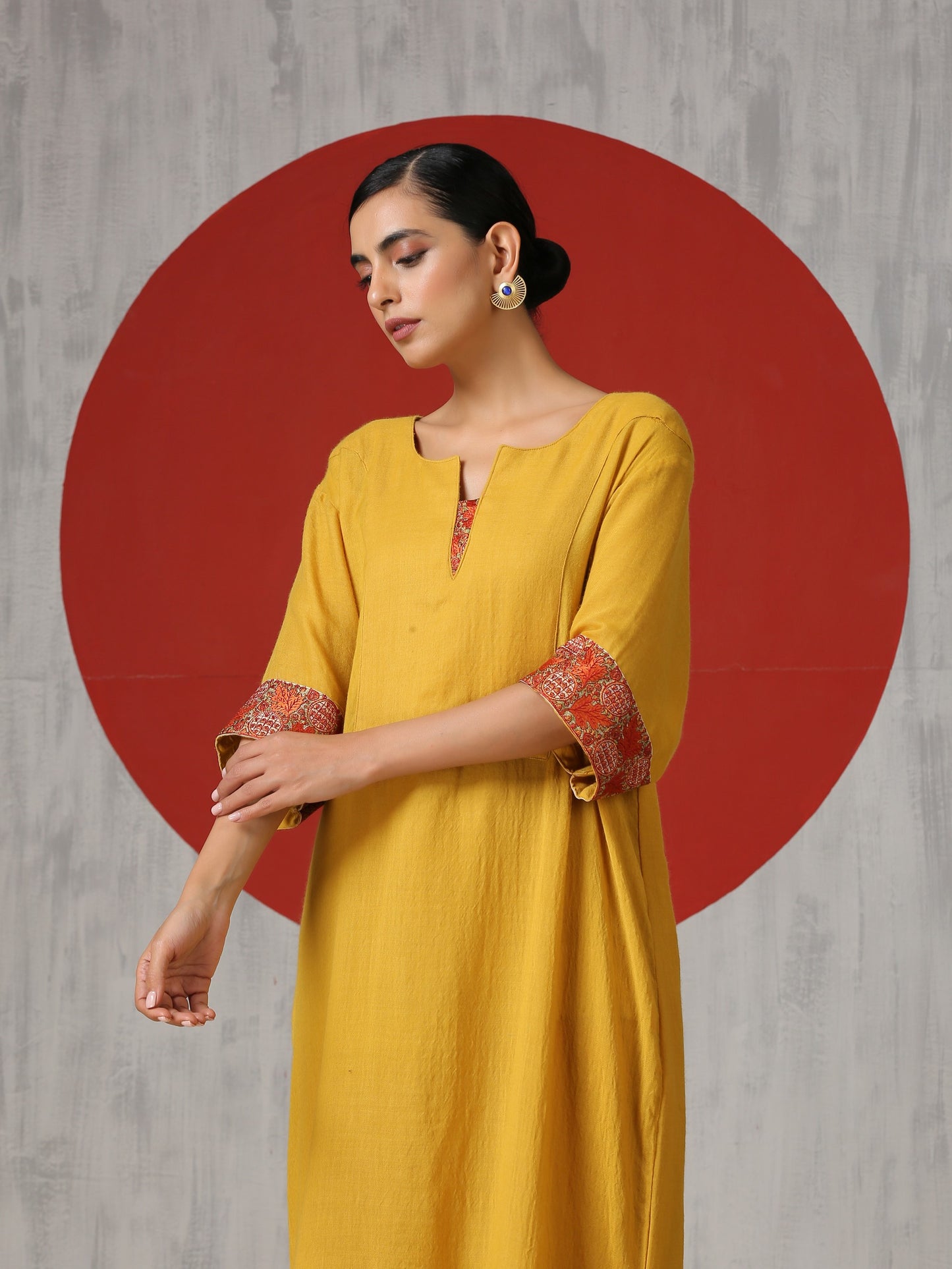 Makhmal Pashmina Dress