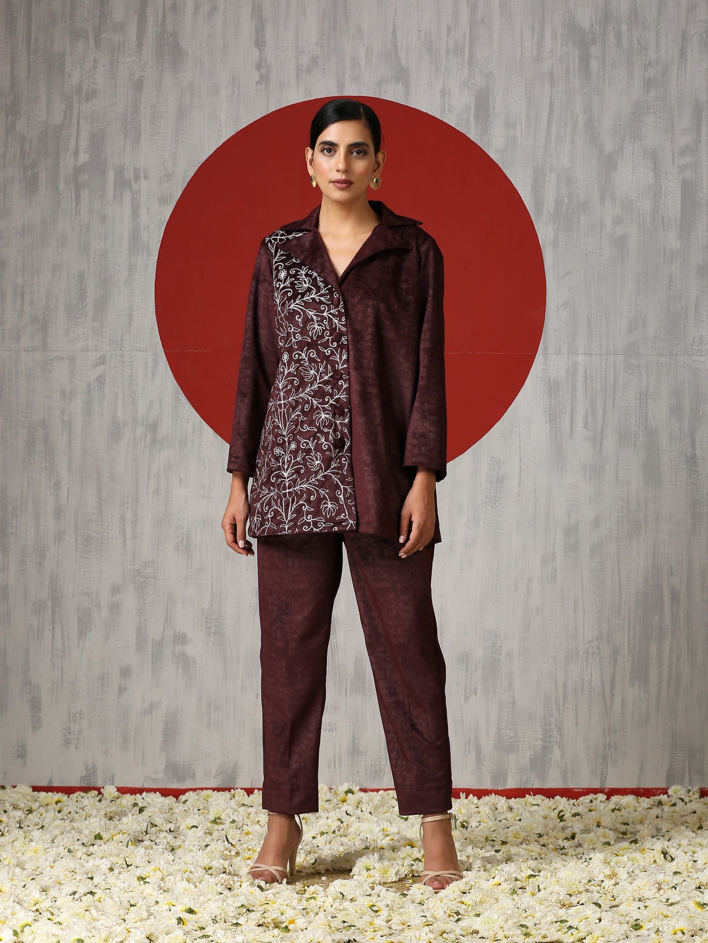 Makhmal Formal Pant Suit
