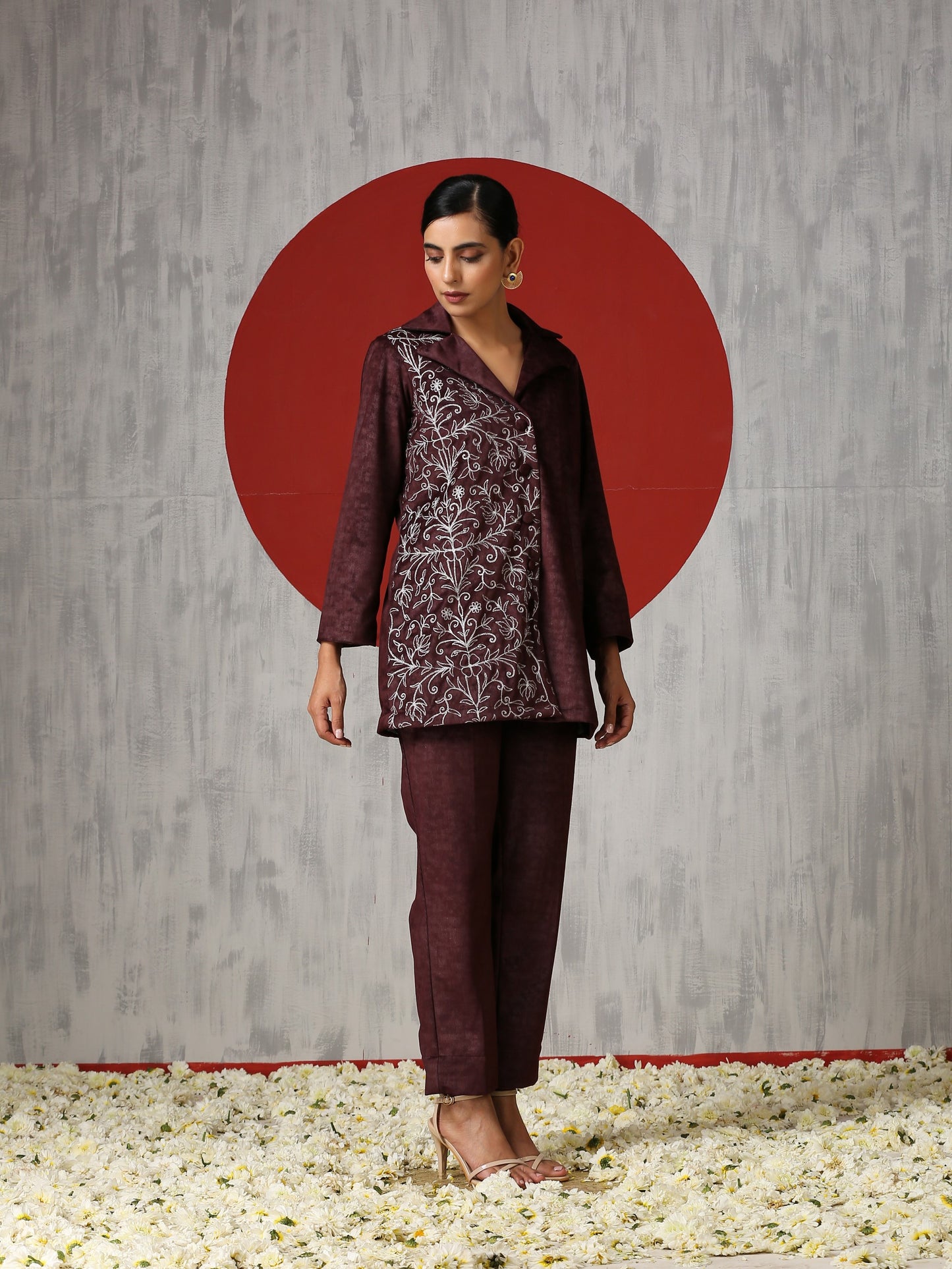 Makhmal Formal Pant Suit