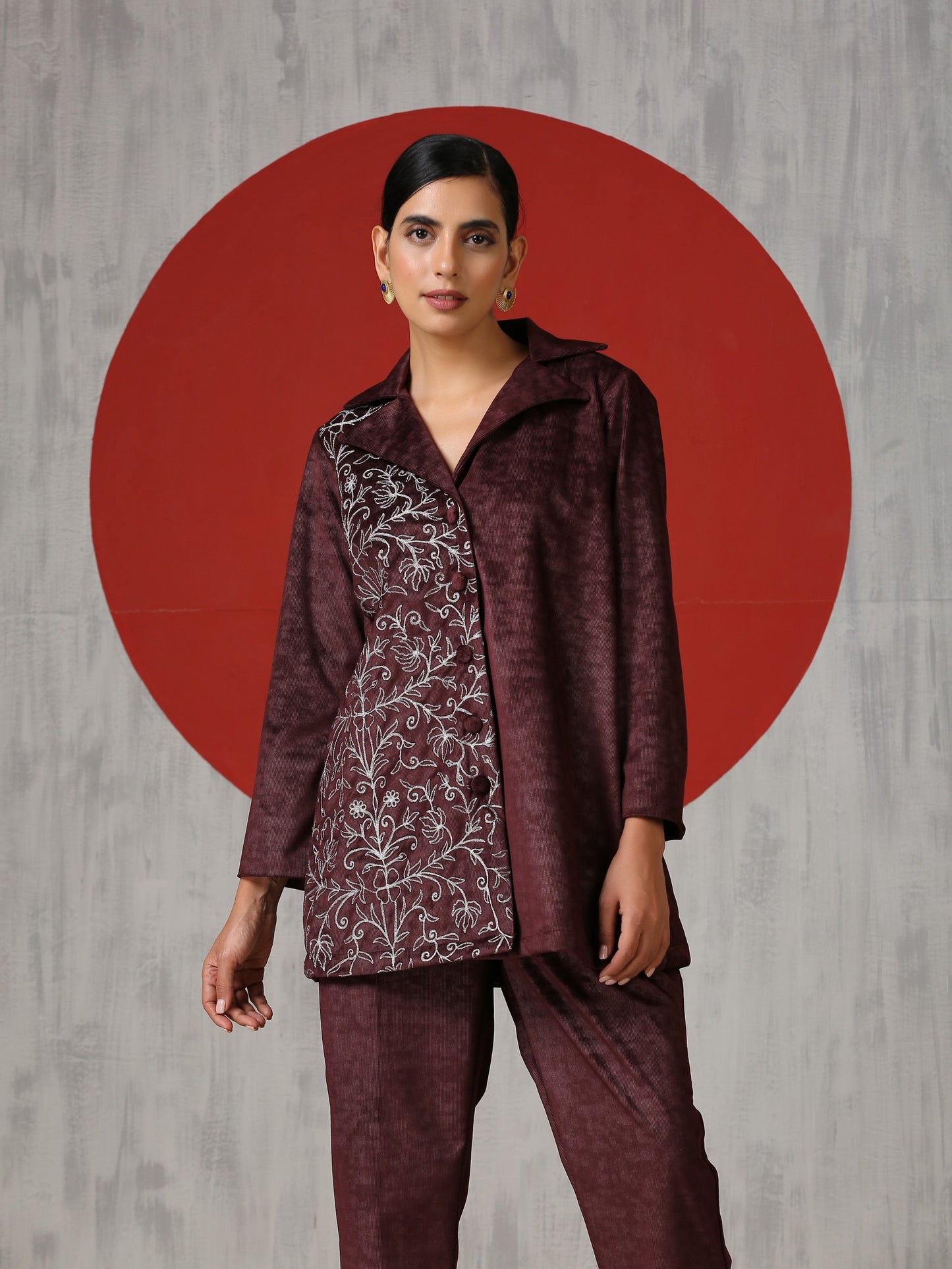 Makhmal Formal Pant Suit