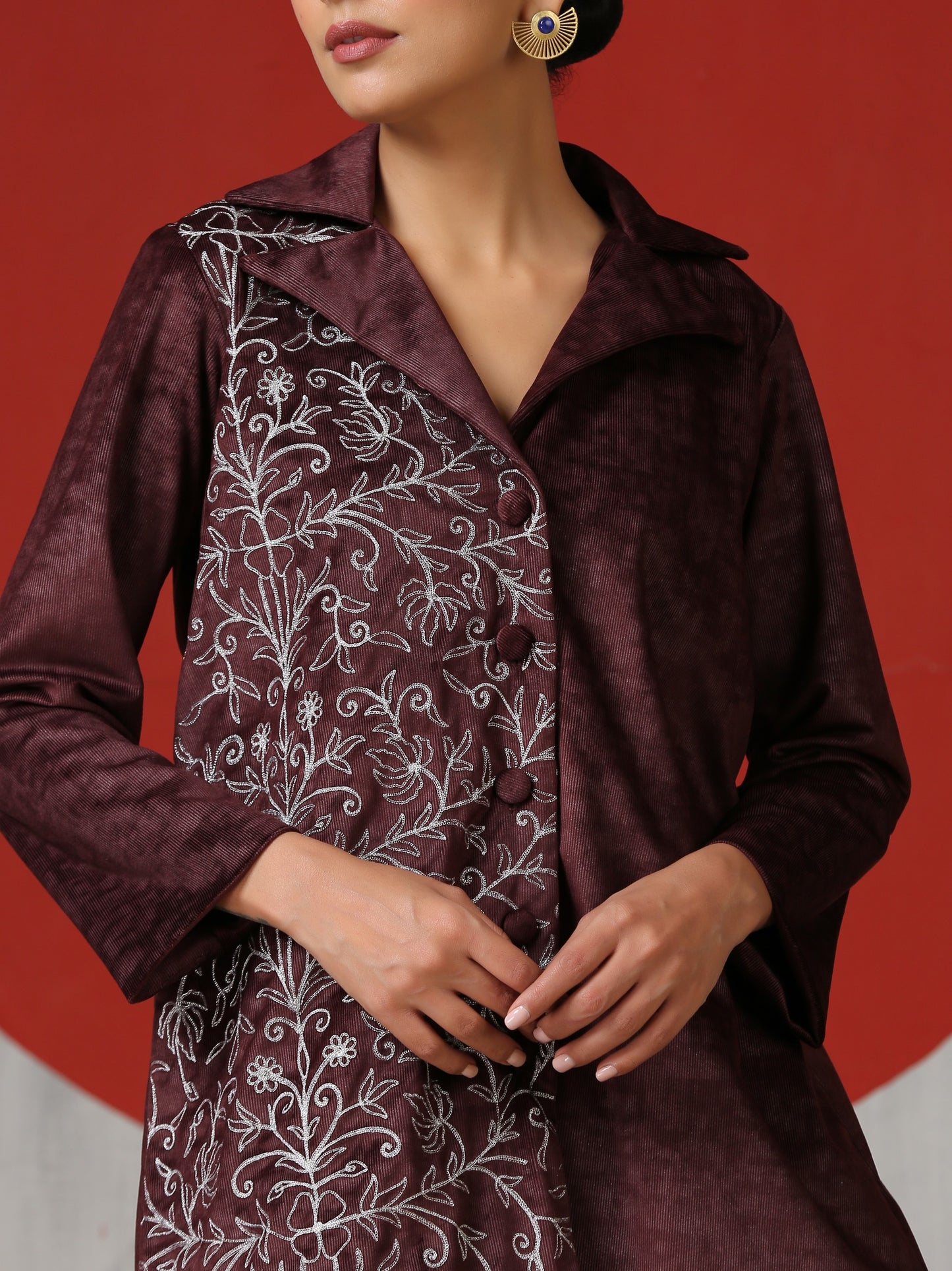 Makhmal Formal Pant Suit