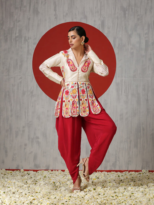 Jashn Jacket with Tulip Pants
