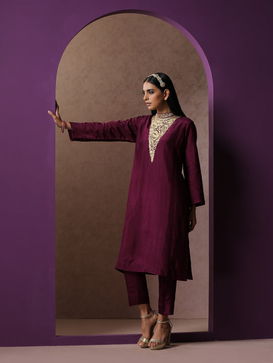 Jashn Turtle Neck Co-ord Set