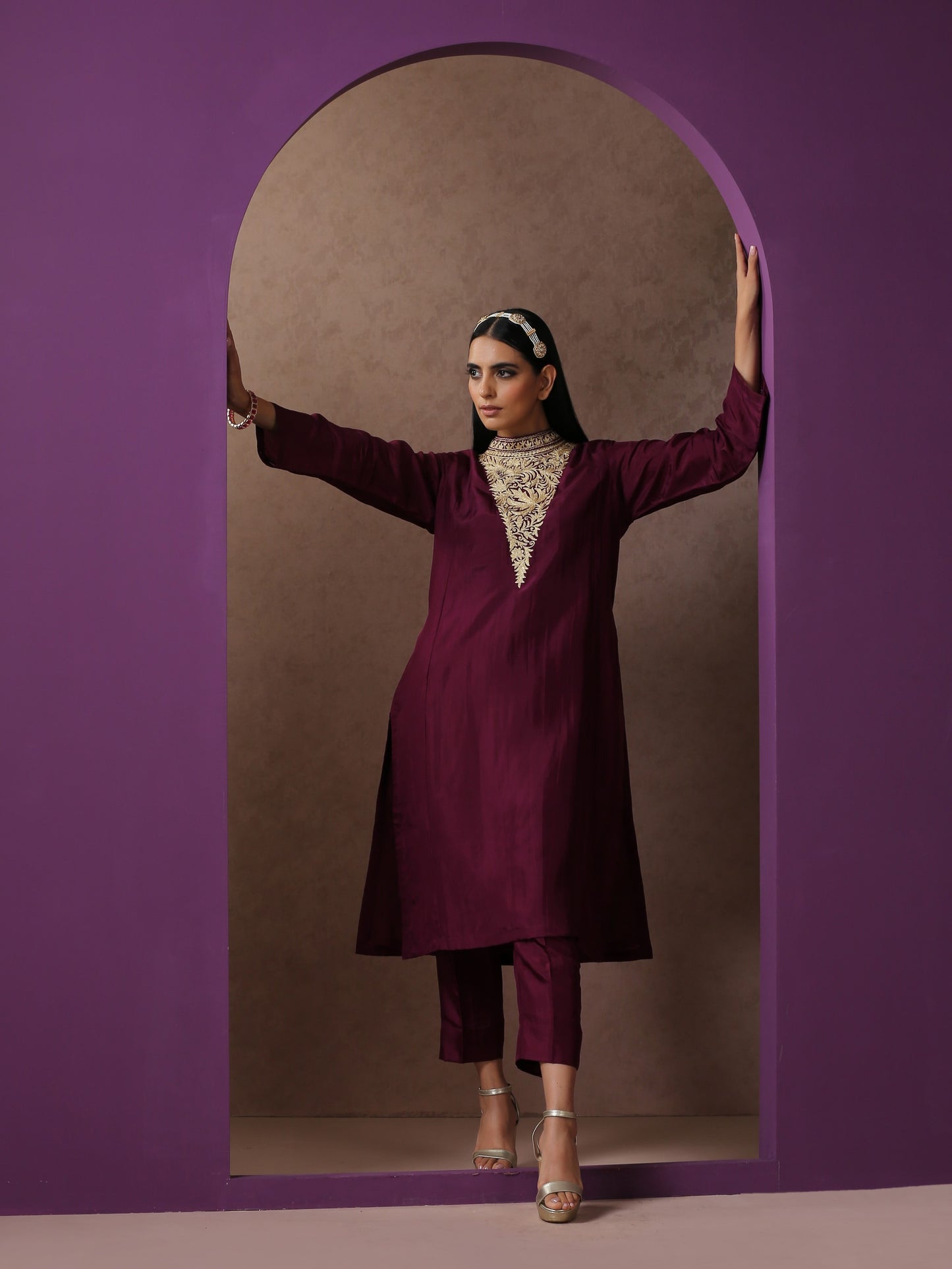 Jashn Turtle Neck Co-ord Set