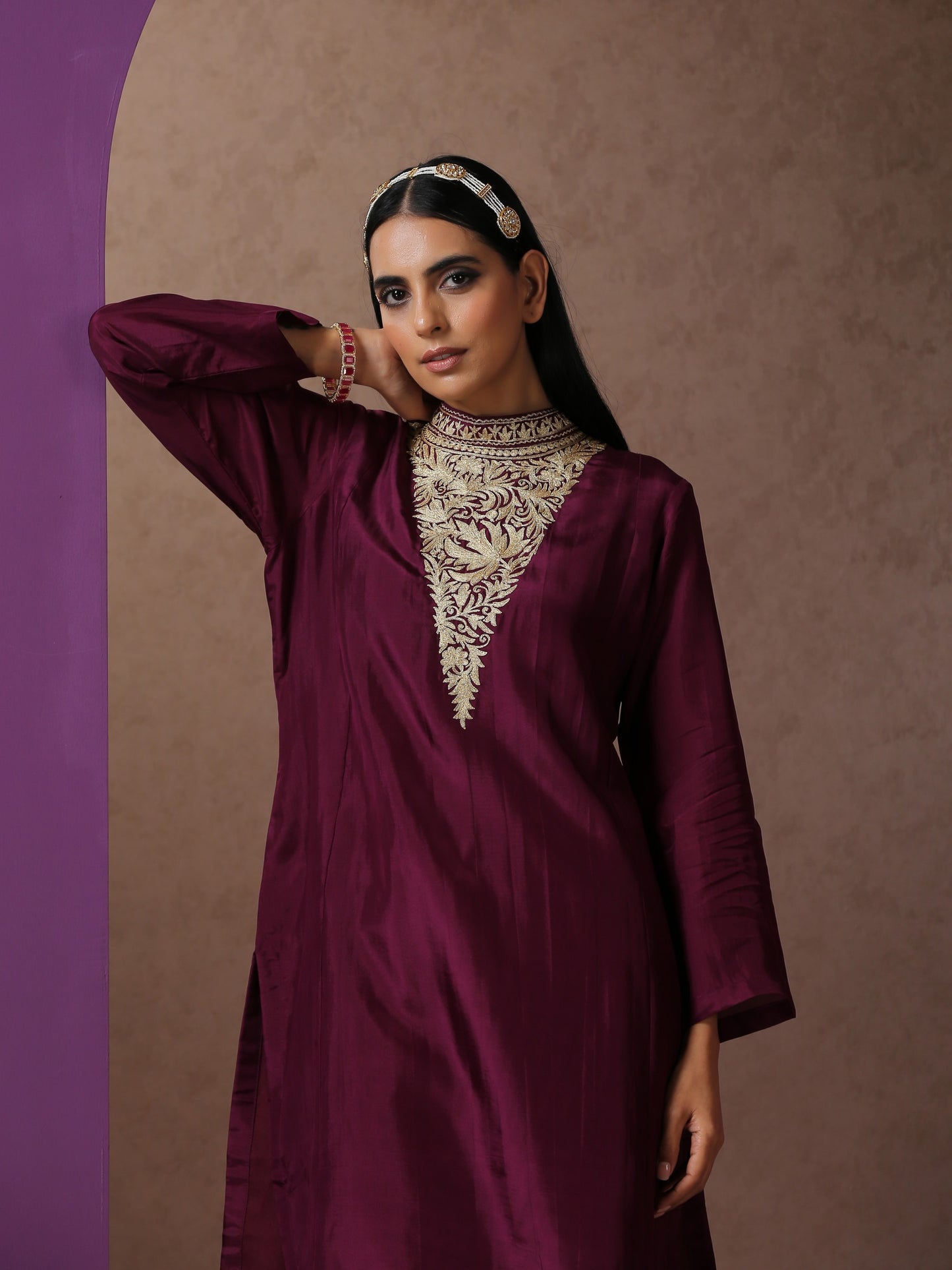 Jashn Turtle Neck Co-ord Set