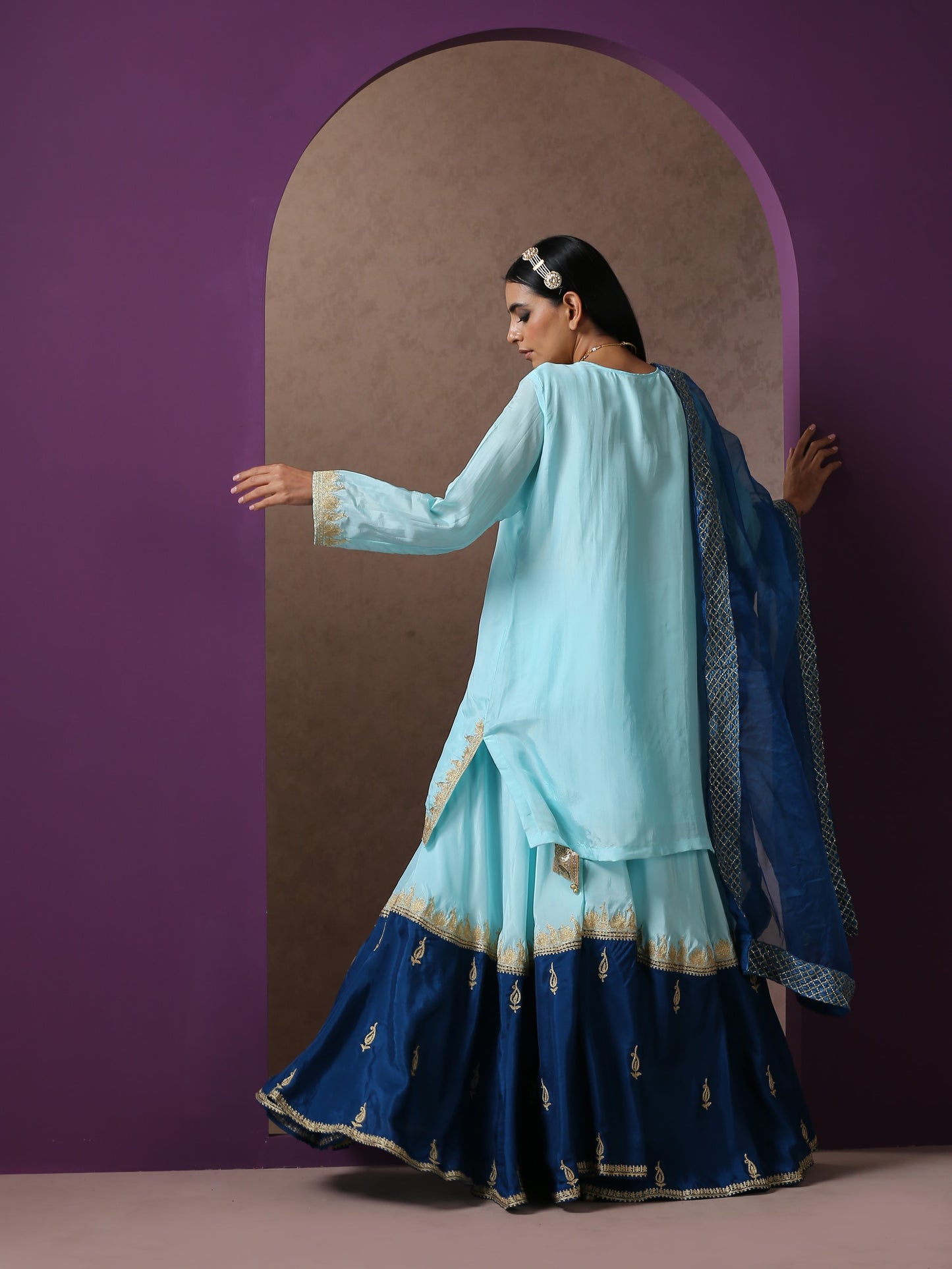 Jashn Double Shade Lehenga