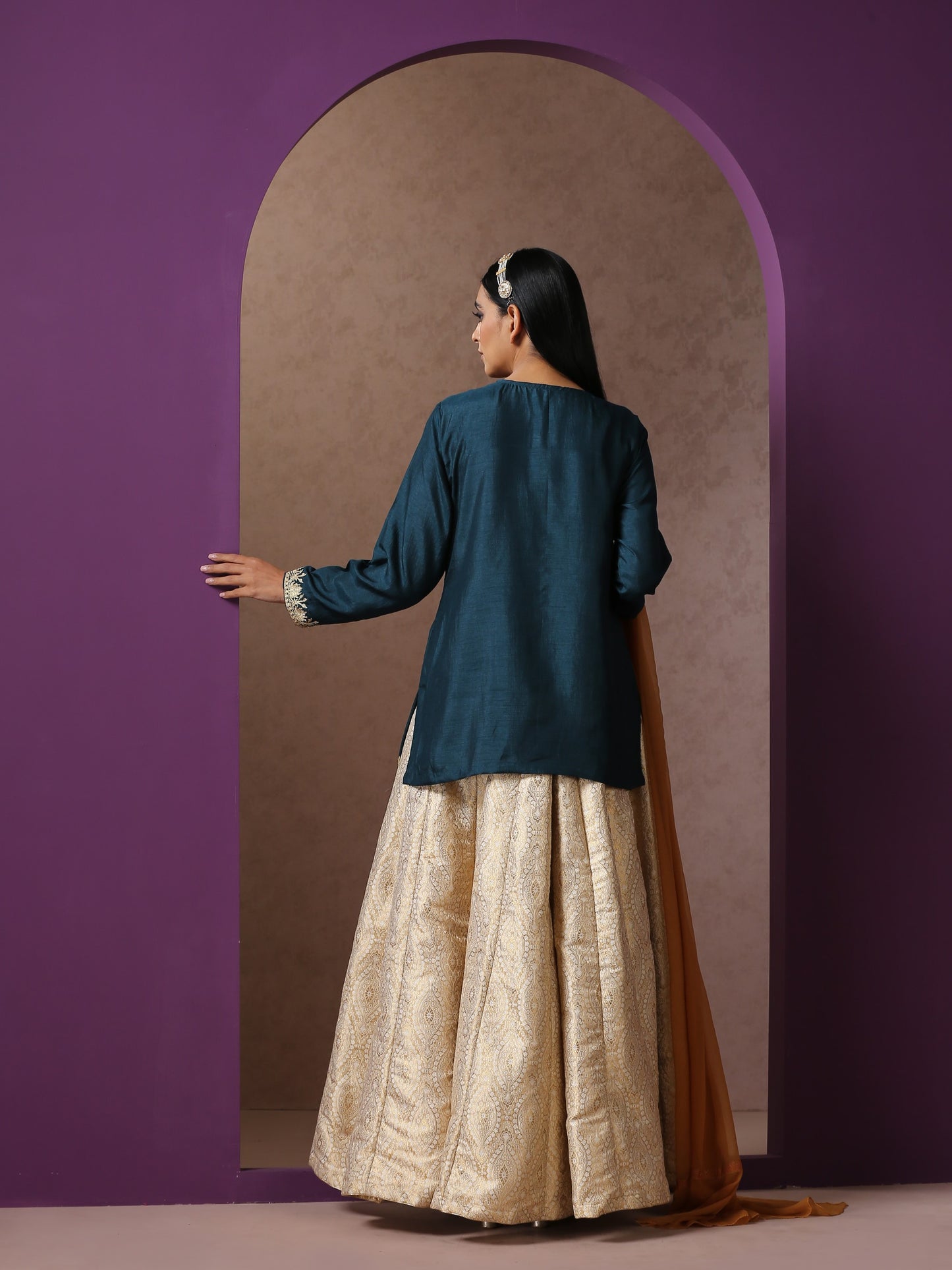 Jashn Brocade Lehenga