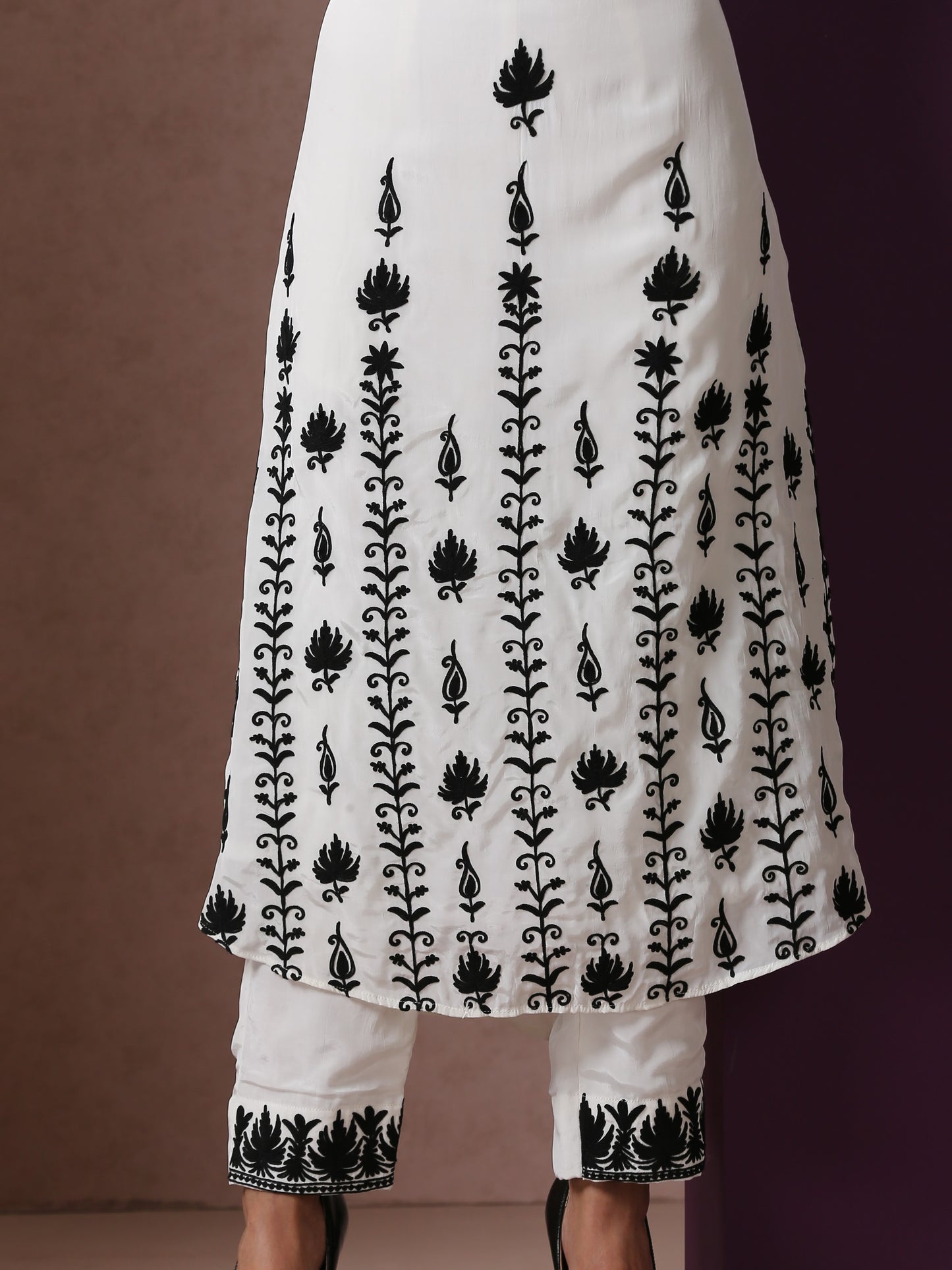 Jashn Pearl White Kurta Set