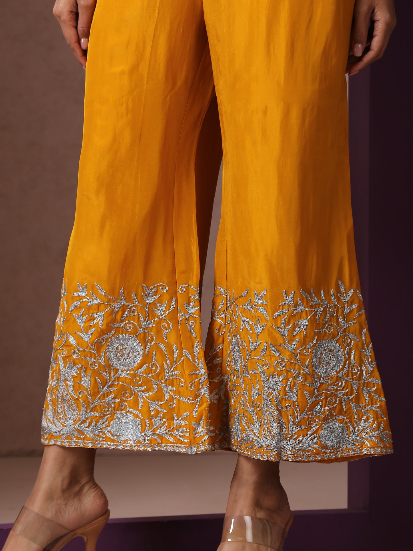 Jashn Mustard Suit Set