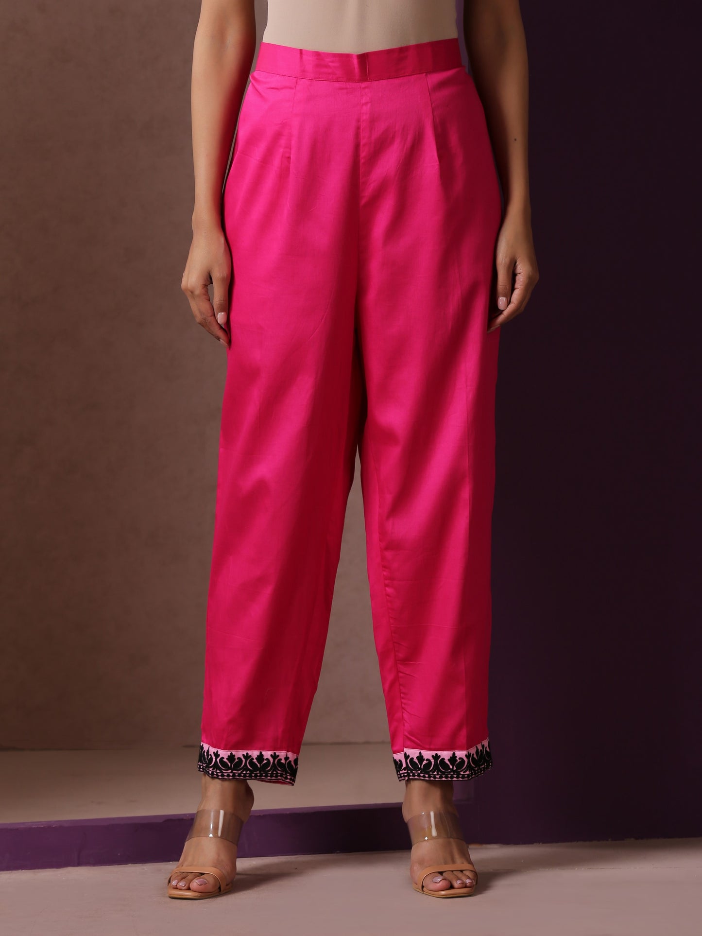 Sabaa Baby Pink & Hot Pink Co-ord Set