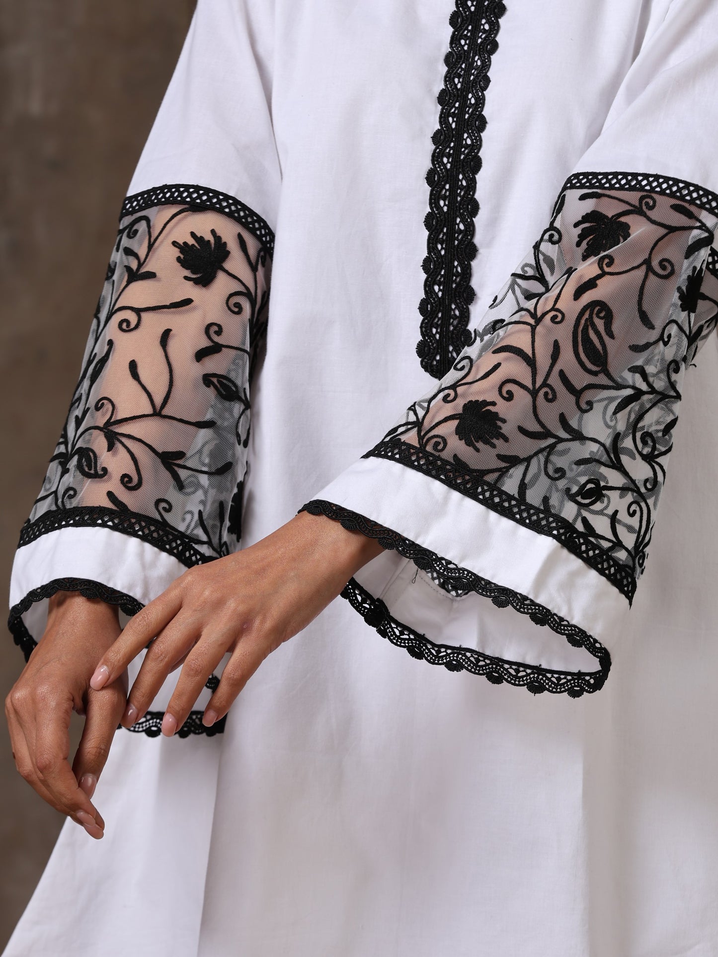 Aghaaz White Co-ord Set