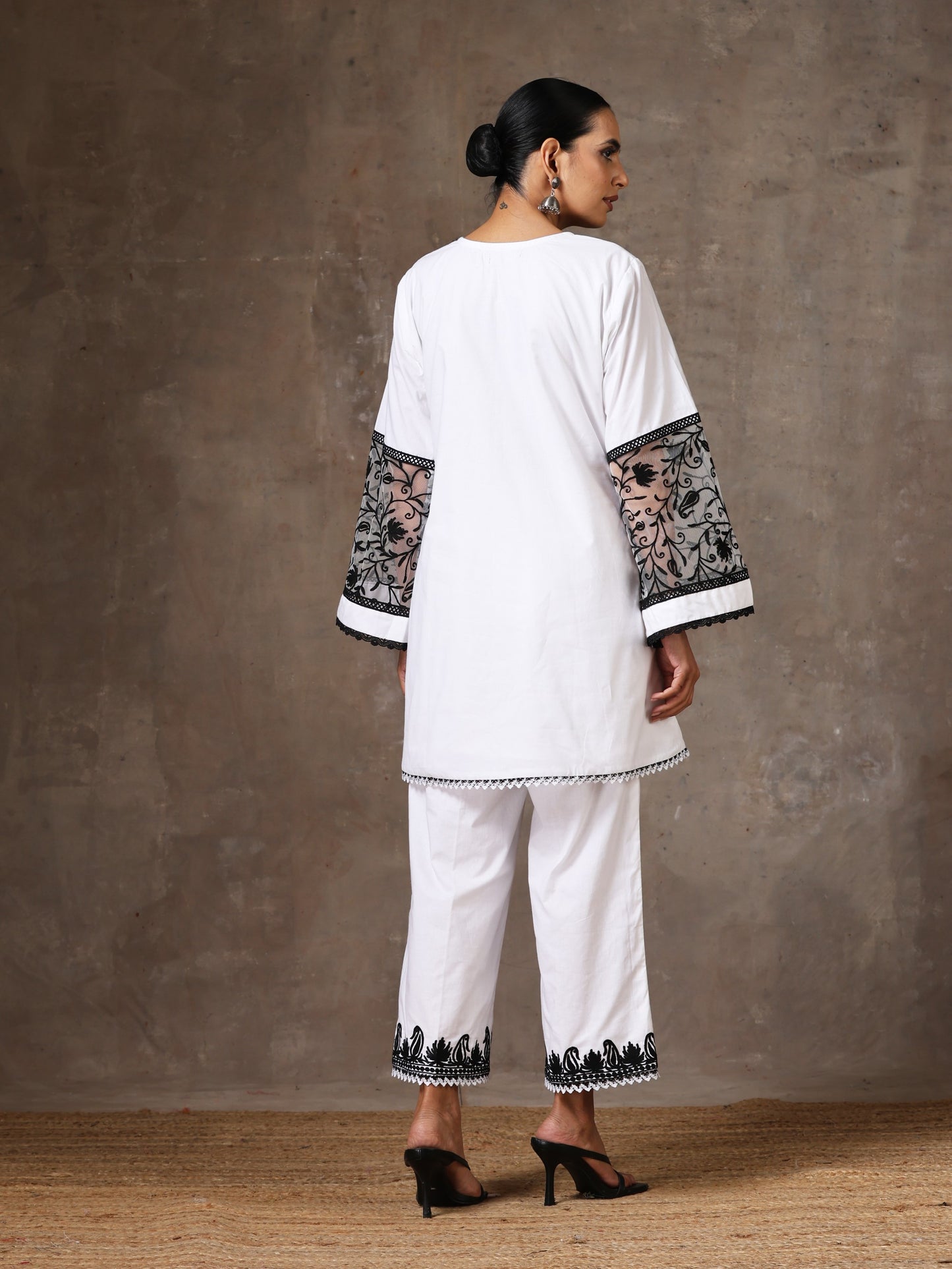 Aghaaz White Co-ord Set