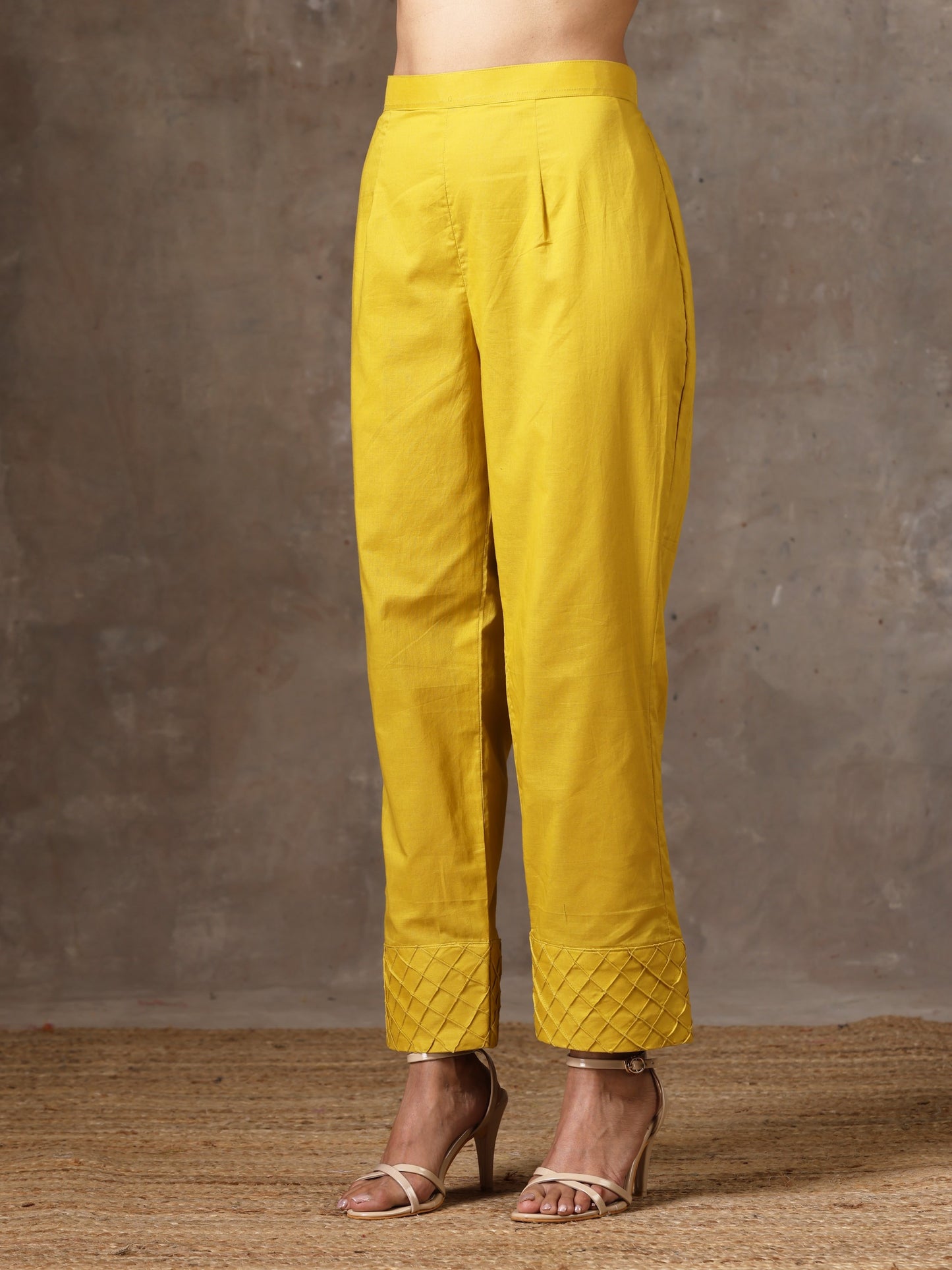 Aghaaz Mustard Co-ord Set